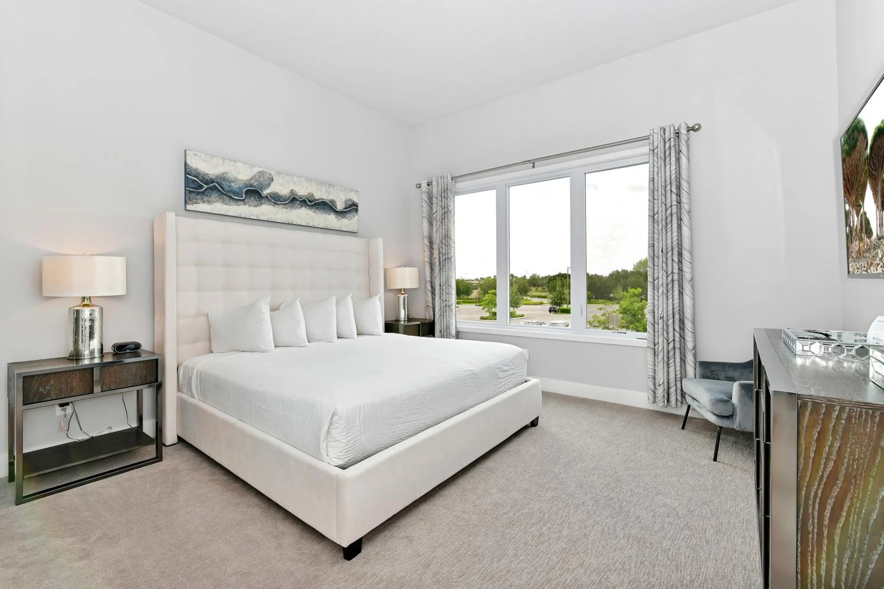 Bedroom, Bed in Spectrum Resort Villas Orlando and Waterparks