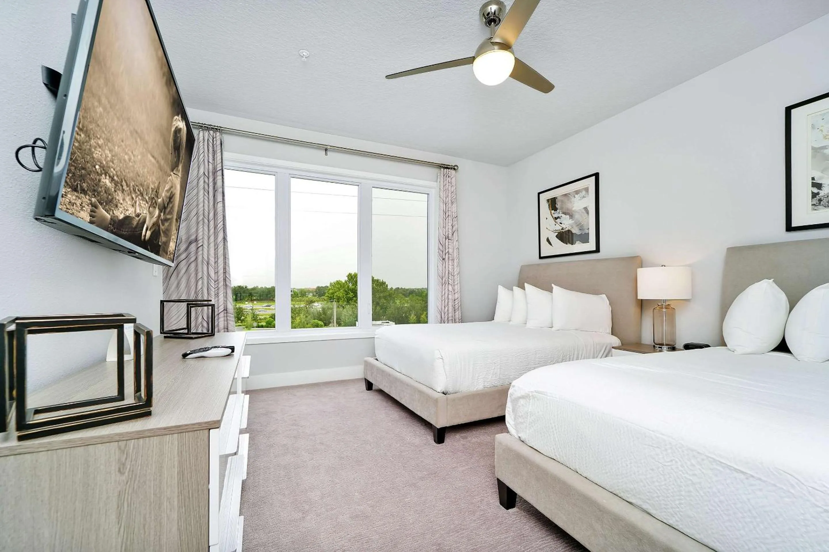 Bedroom, Bed in Spectrum Resort Villas Orlando and Waterparks