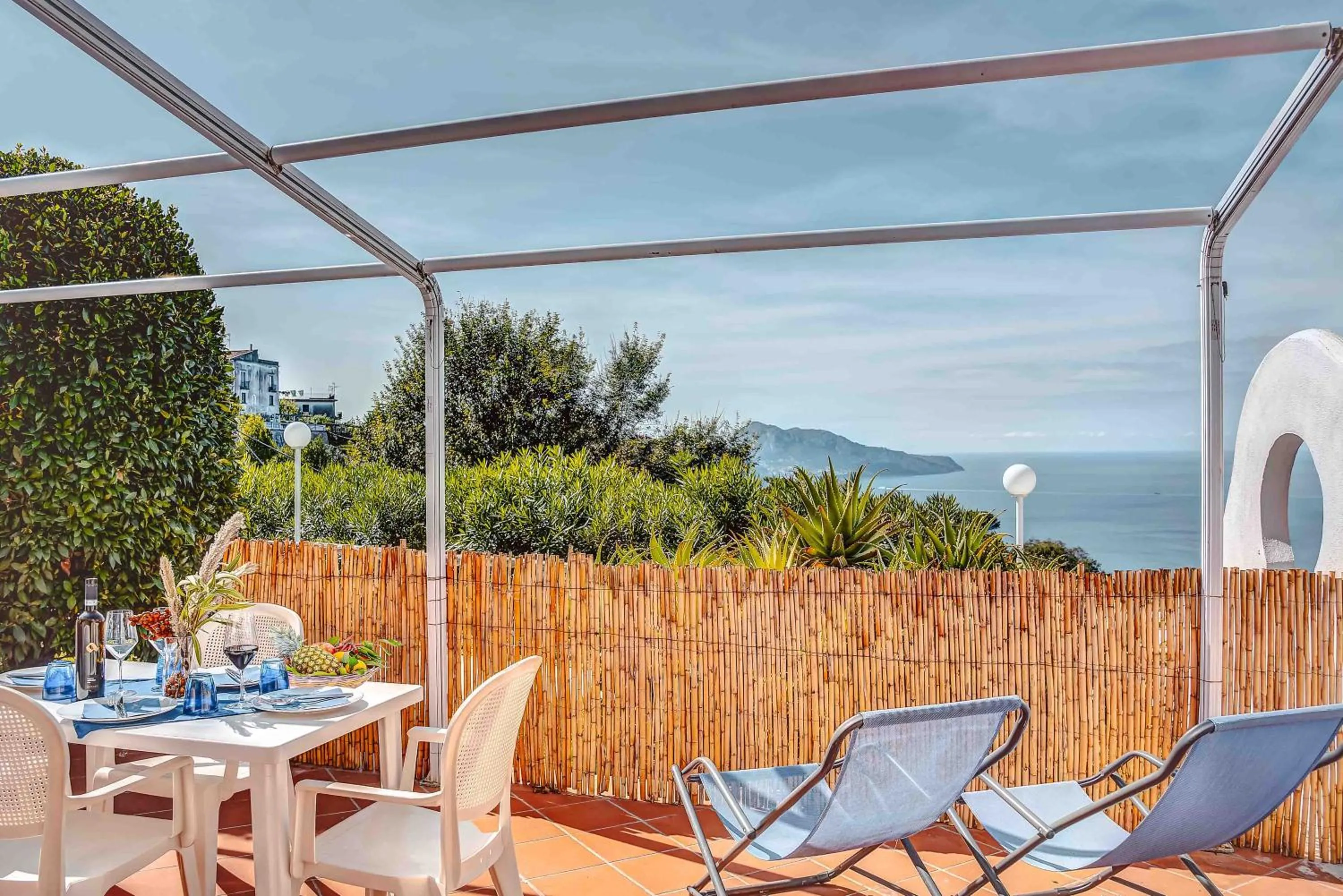 Balcony/Terrace in Gocce Di Capri Resort