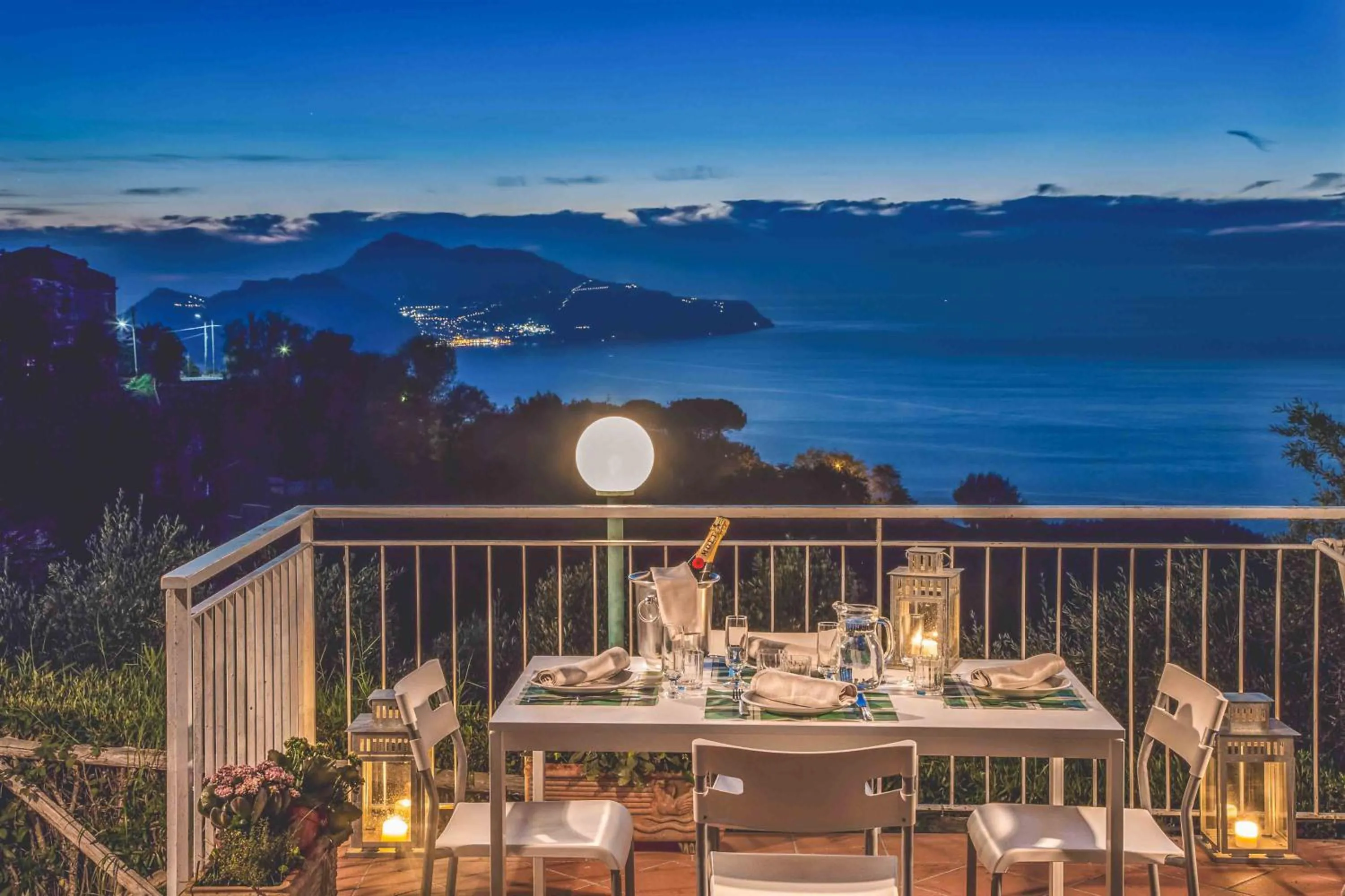 Balcony/Terrace in Gocce Di Capri Resort