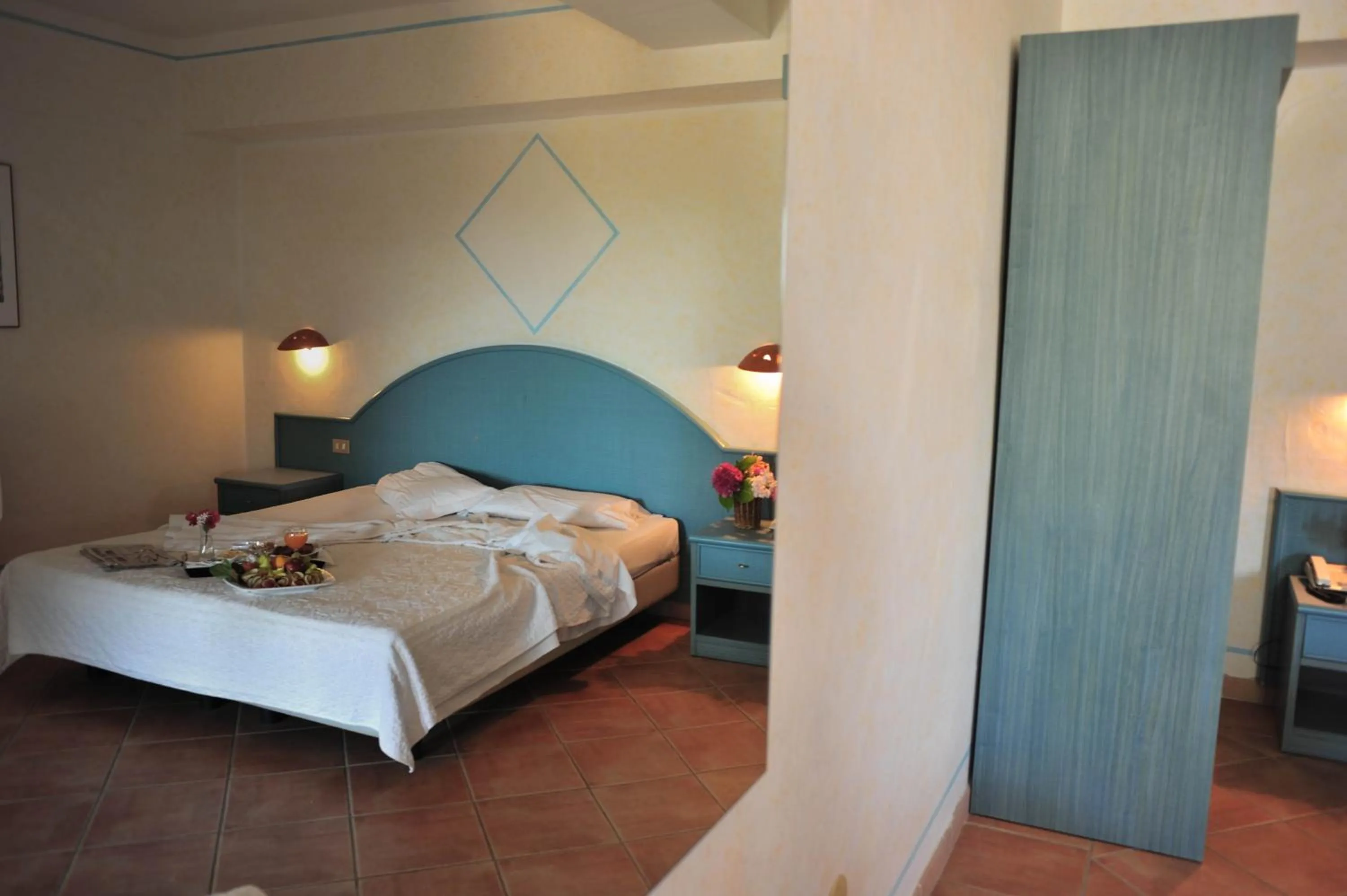 Bed in Hotel Micalosu