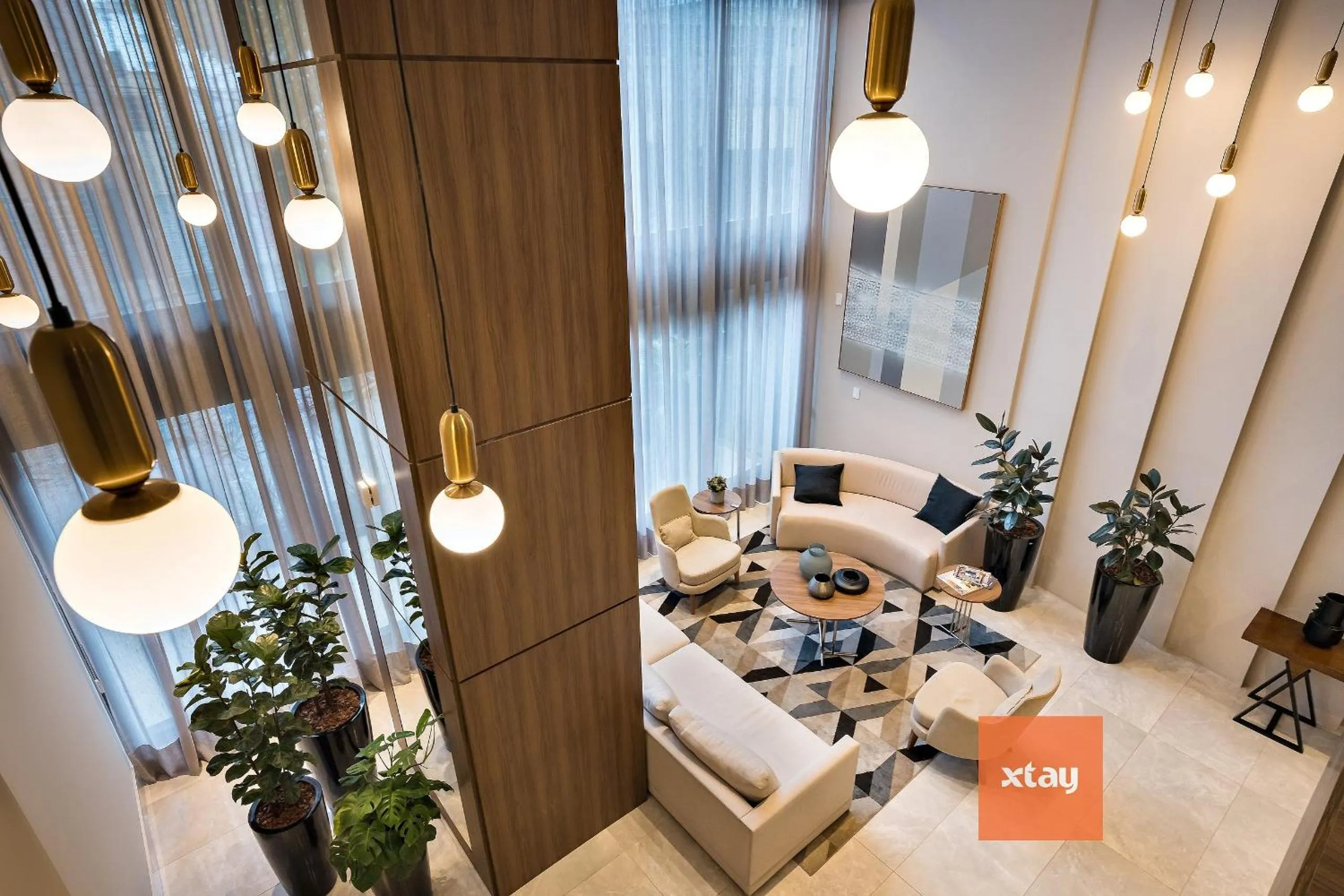 Seating area in Xtay Princess Curitiba