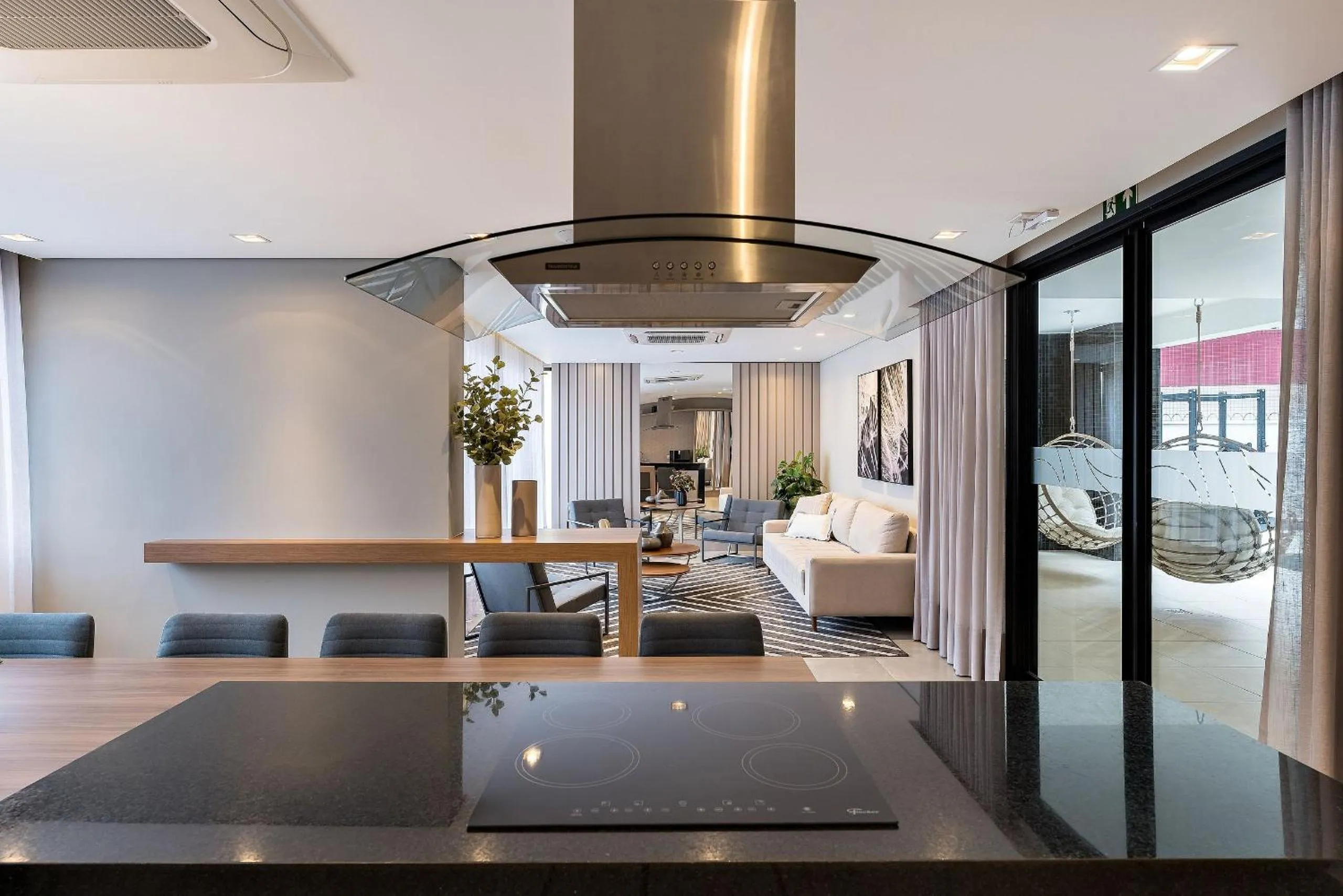 Kitchen or kitchenette in Xtay Princess Curitiba