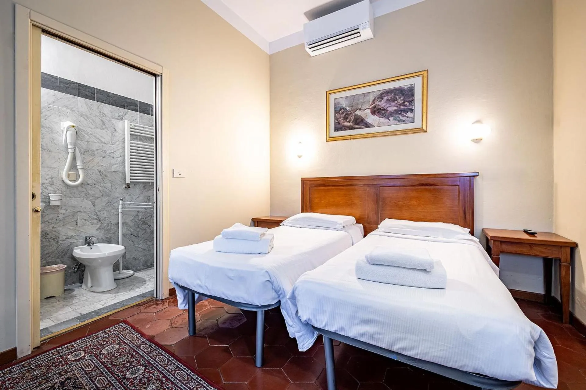 Bedroom, Bed in Bellevue House Affittacamere