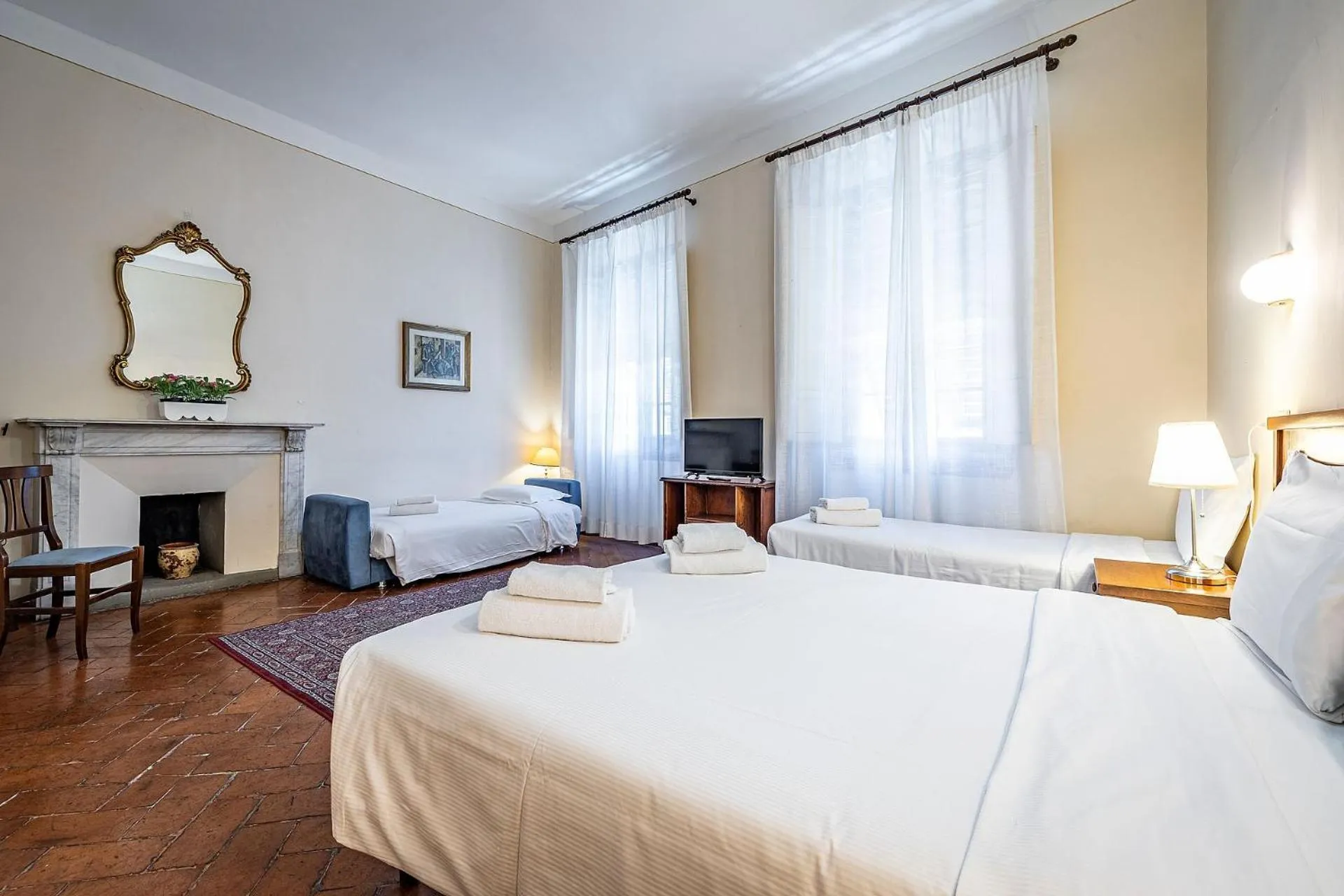 Bedroom, Bed in Bellevue House Affittacamere