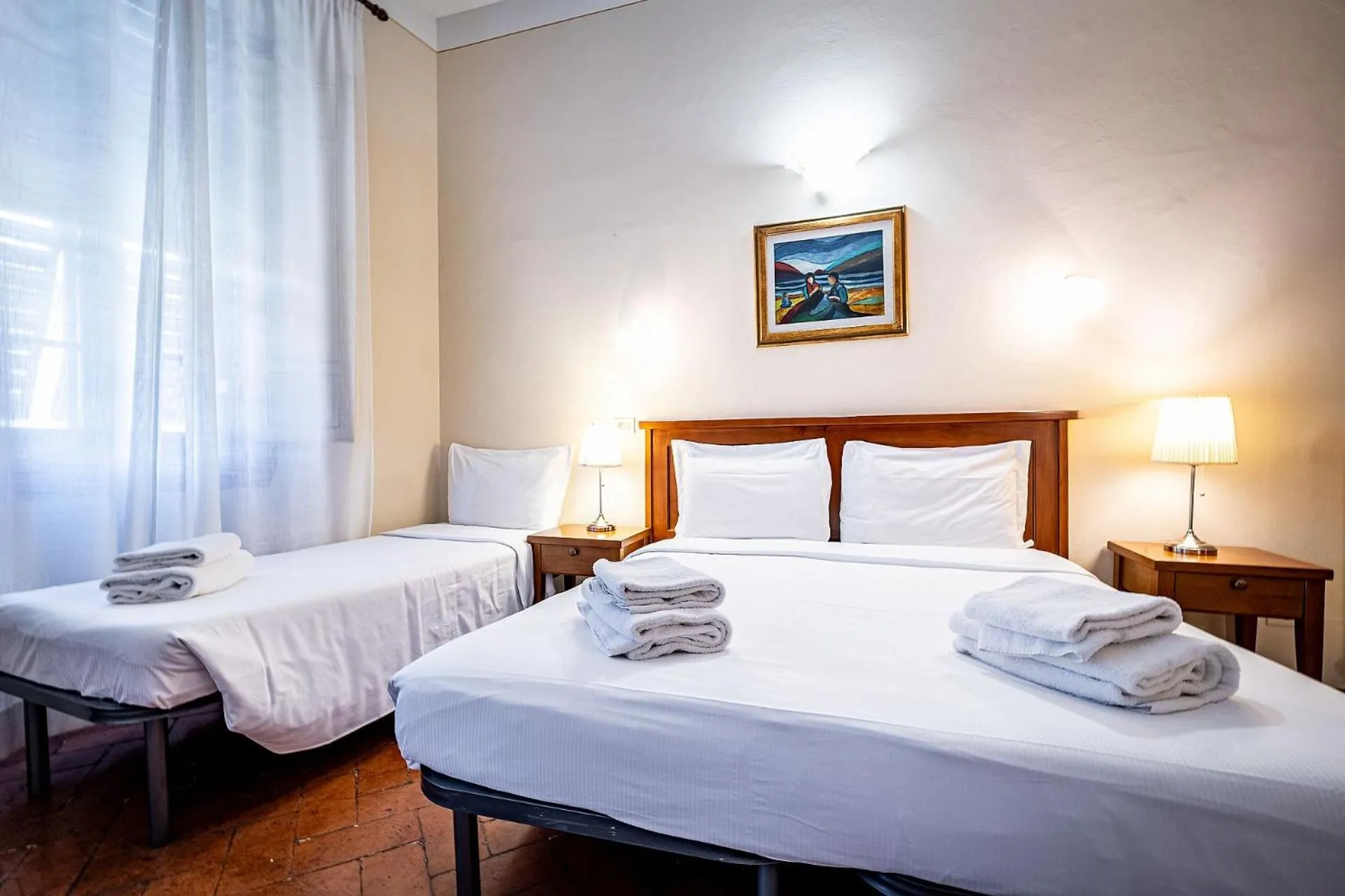 Bedroom, Bed in Bellevue House Affittacamere