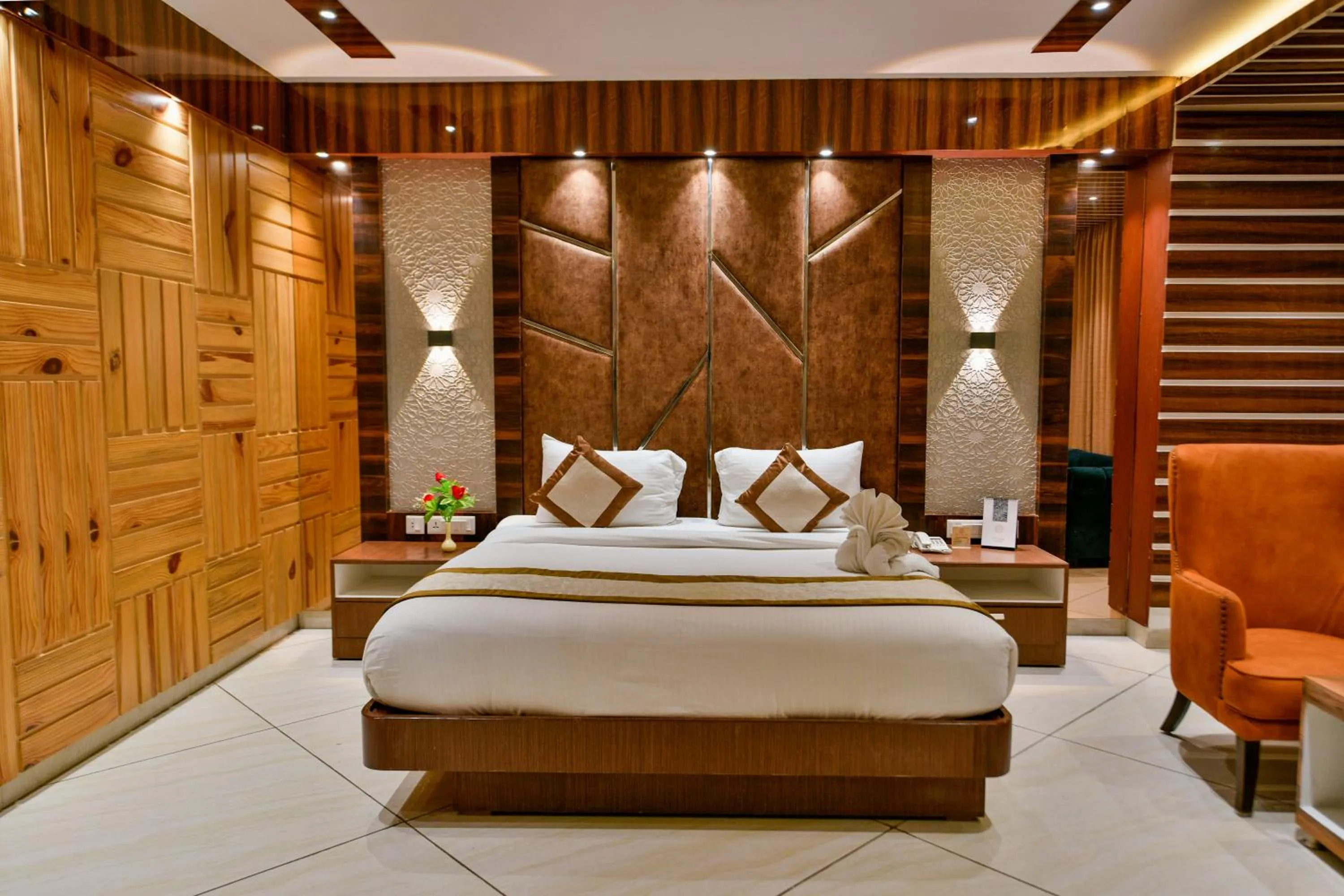 Bed in Hotel RJ