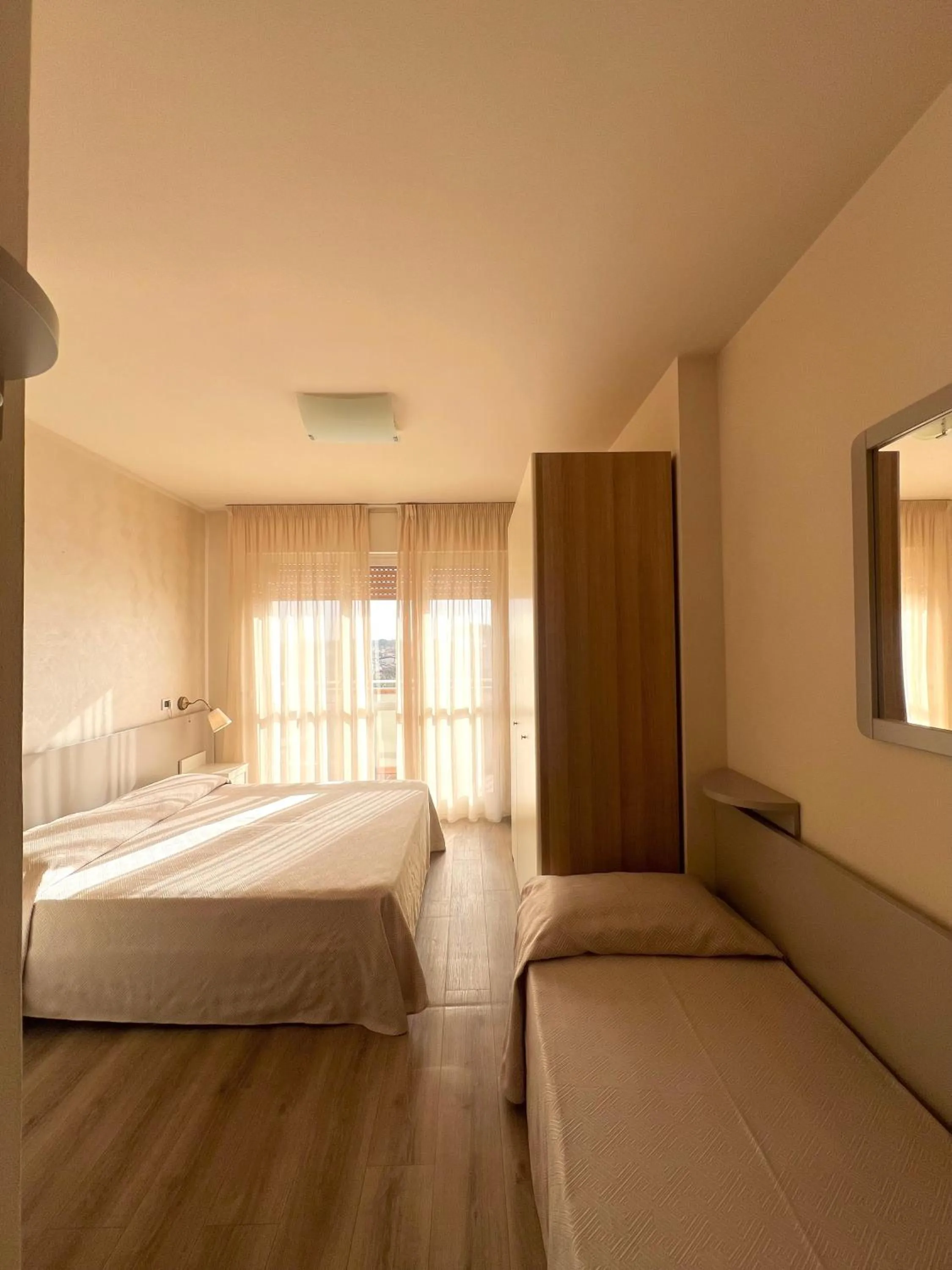 Bed in Hotel Nuova Sabrina