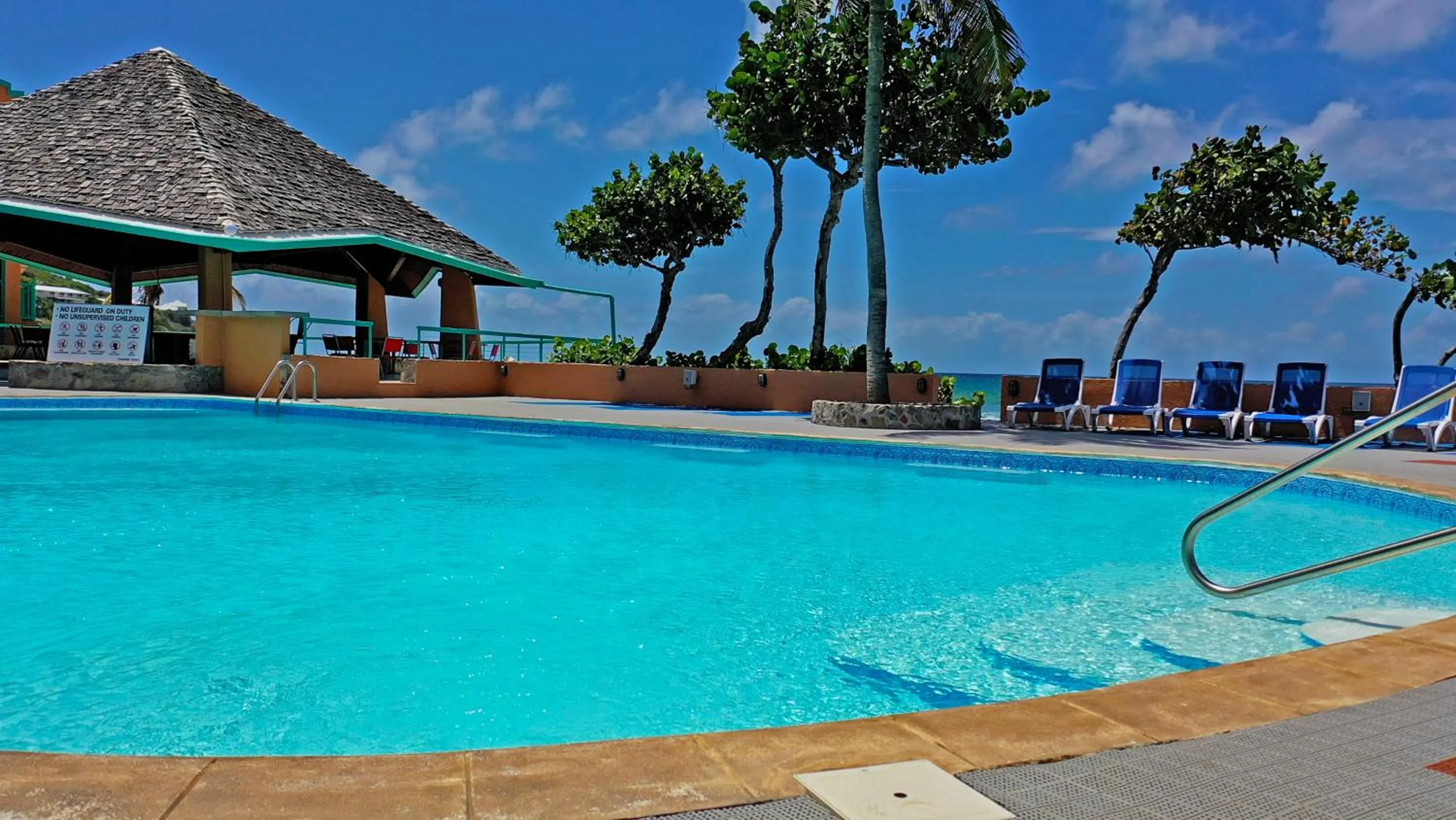 Swimming pool in Grapetree Bay Hotel and Villas