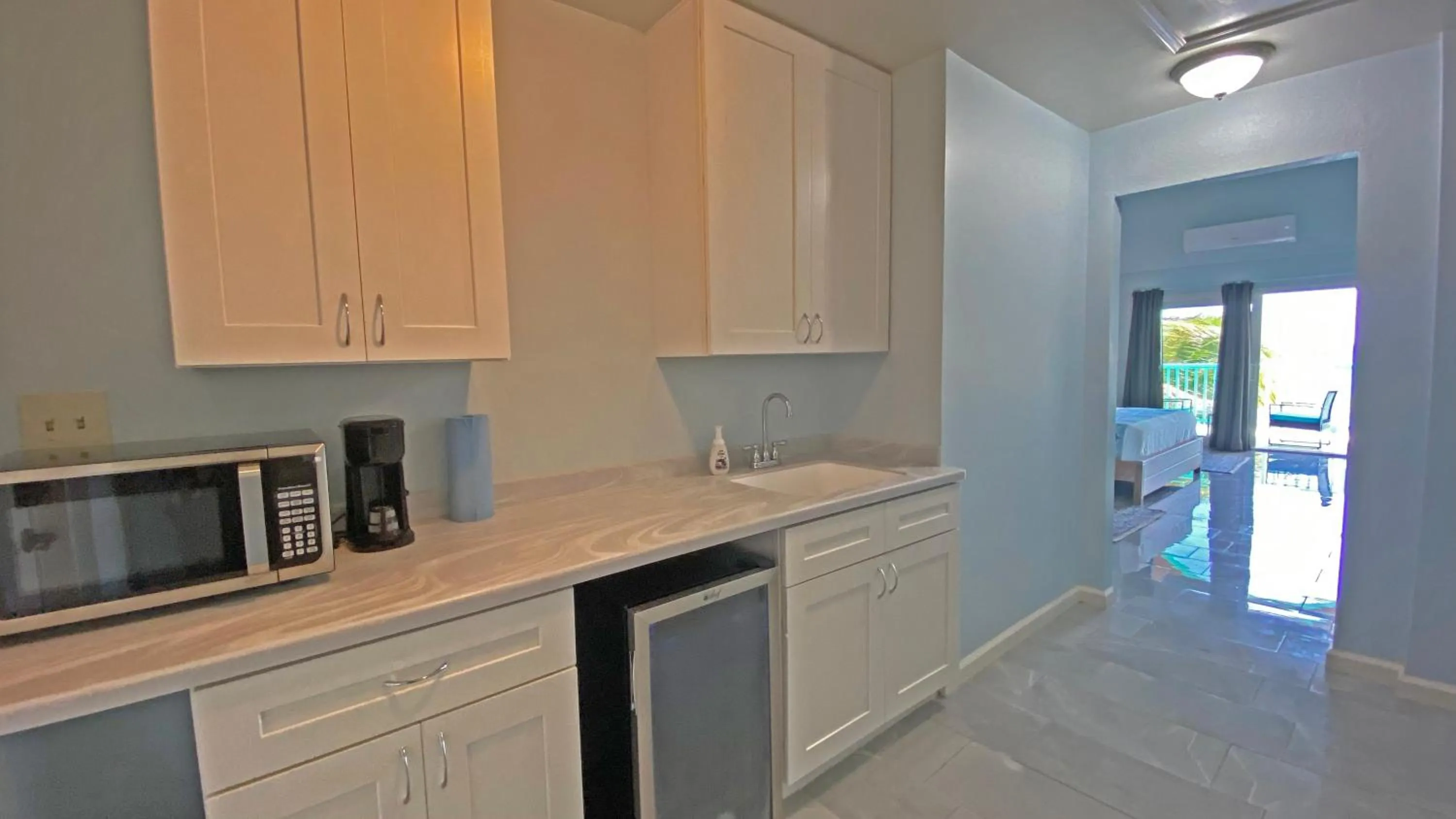 Kitchen or kitchenette in Grapetree Bay Hotel and Villas