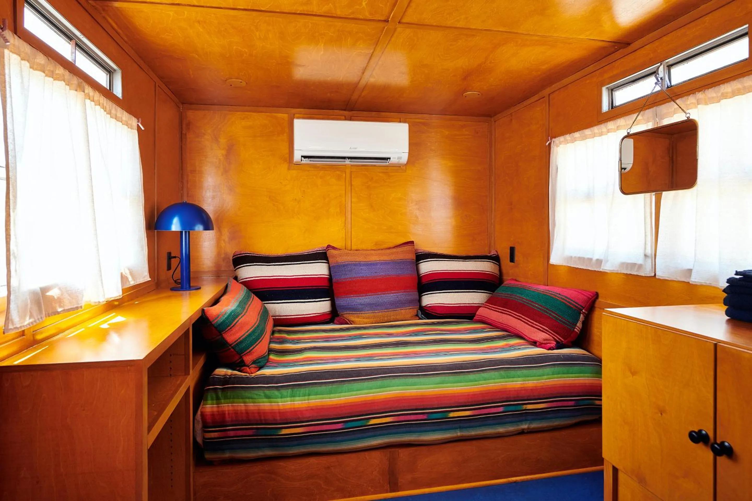 Bed in El Cosmico