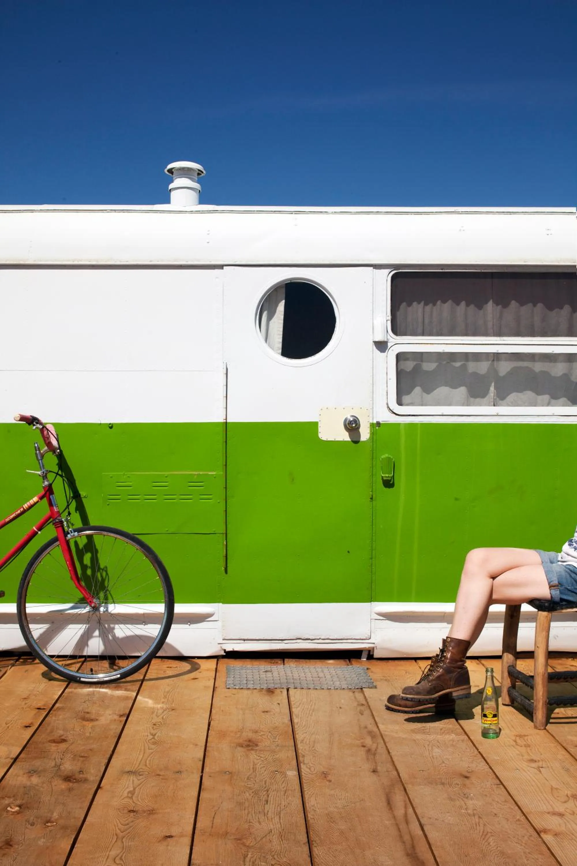 Balcony/Terrace in El Cosmico