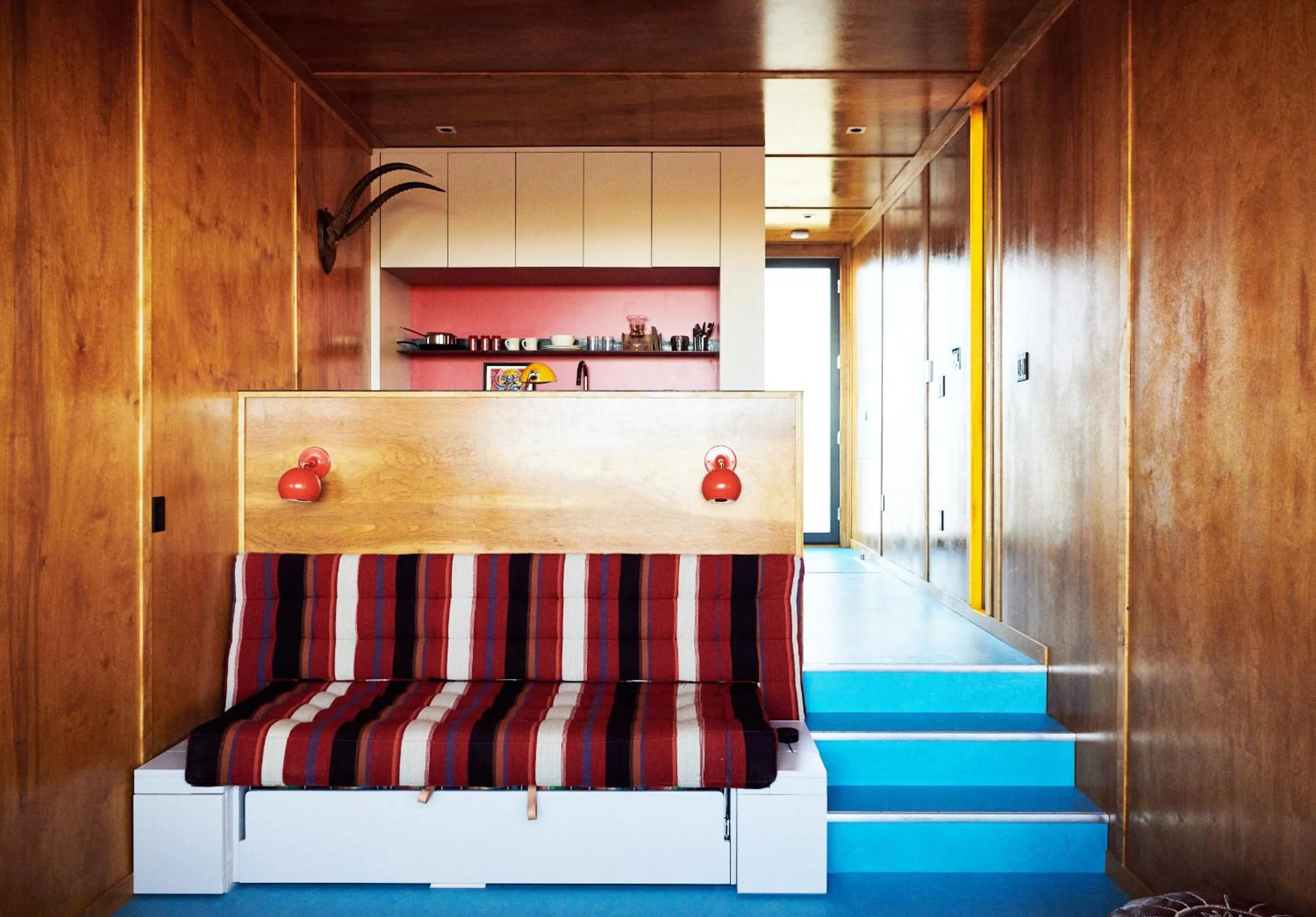 Seating area in El Cosmico