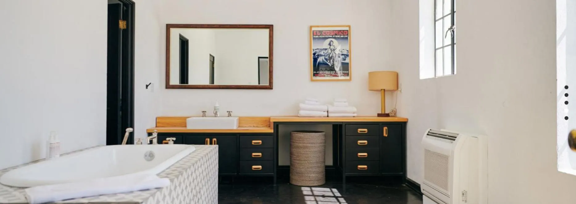 Bathroom in El Cosmico