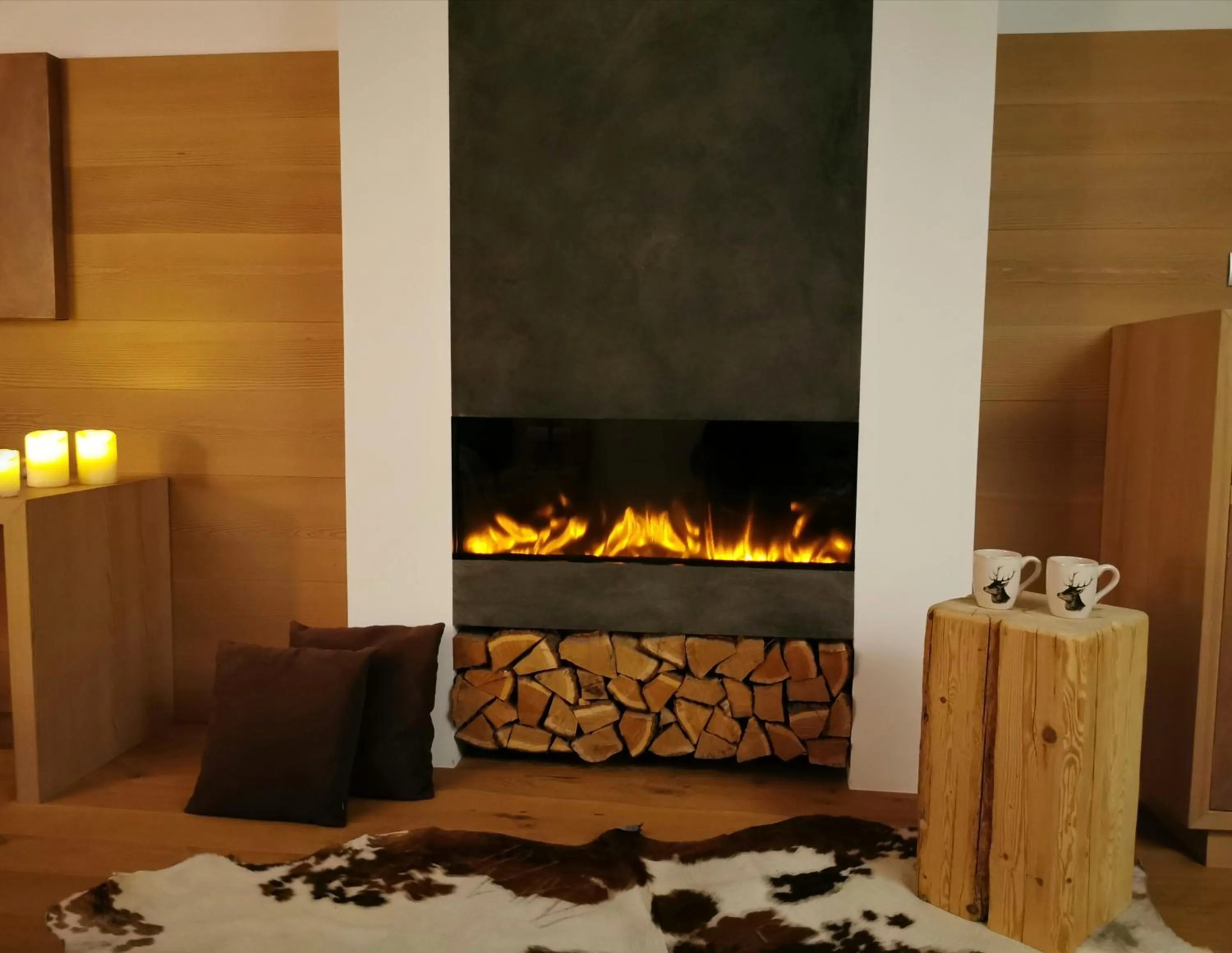 Seating area in Parkhotel Ladinia