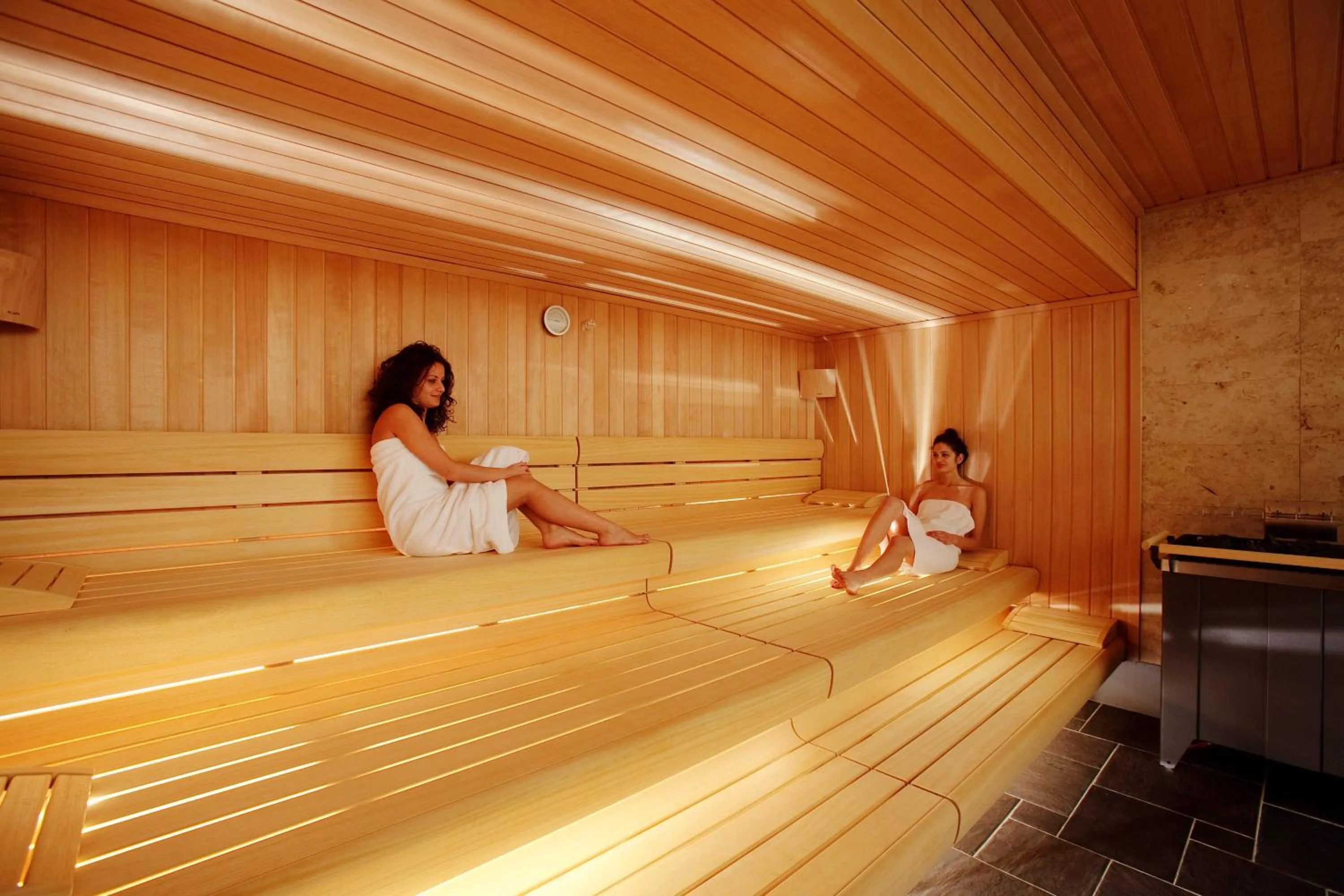 Sauna in Parkhotel Ladinia