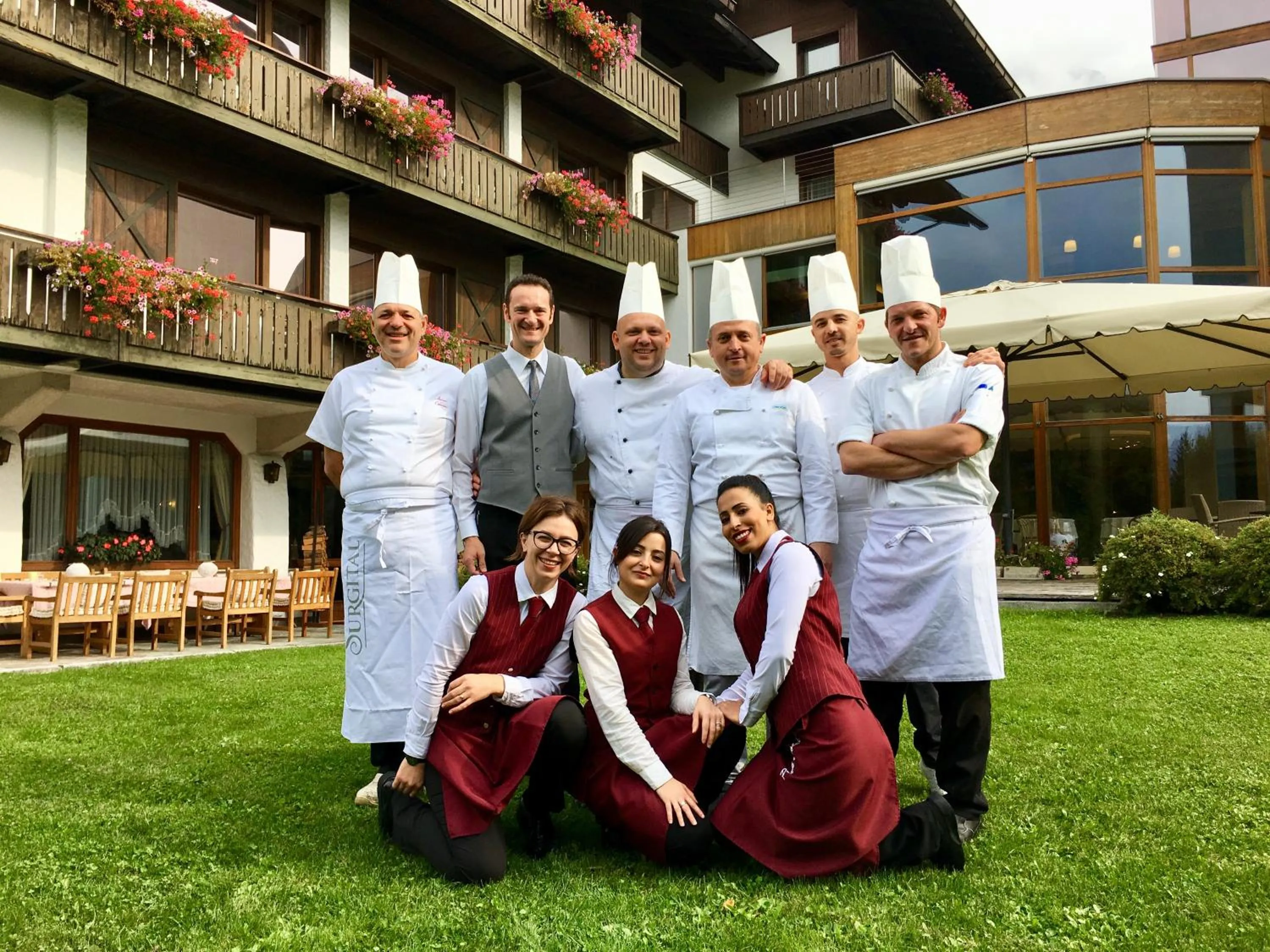Staff in Parkhotel Ladinia