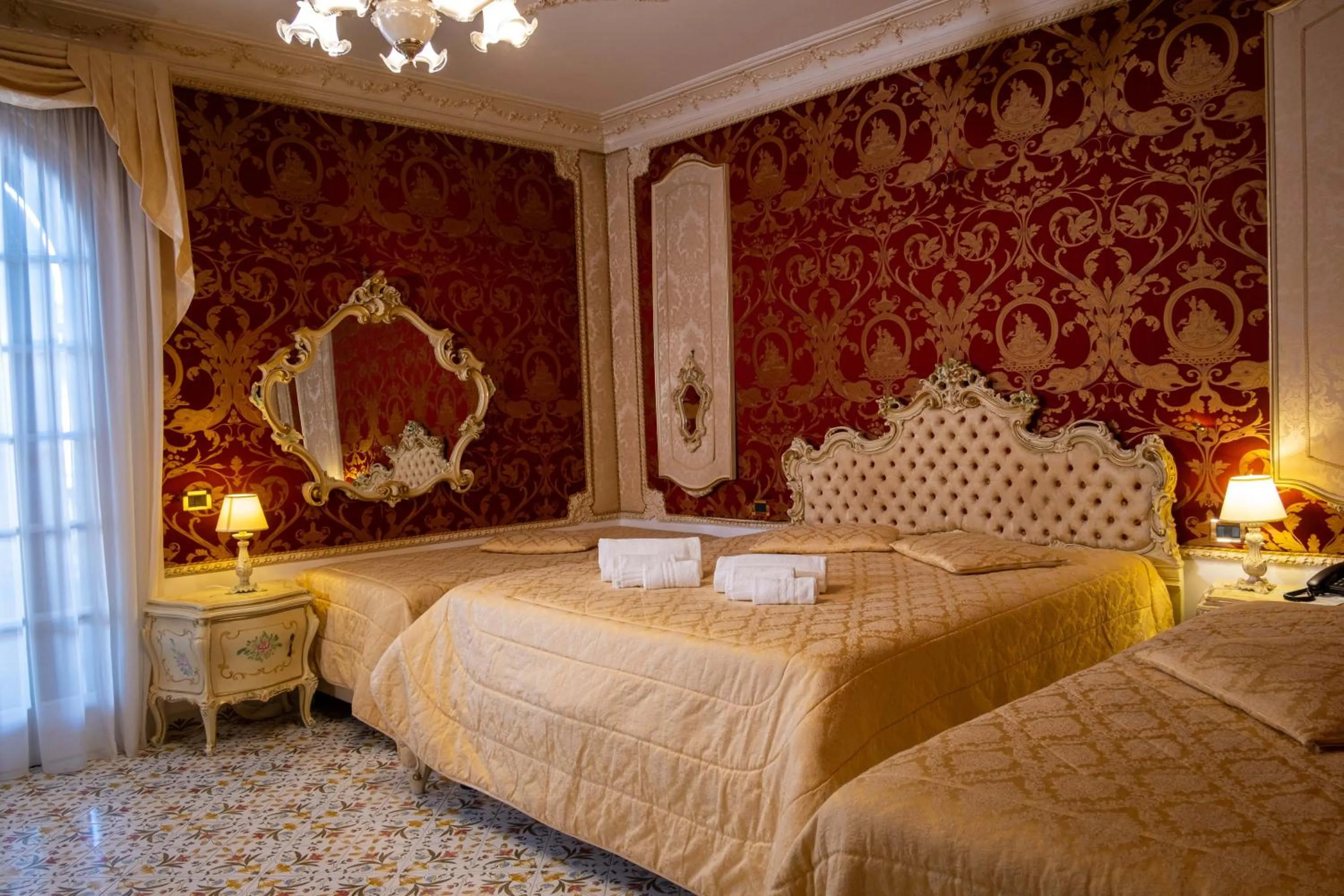 Bed in Grand Hotel La Sonrisa