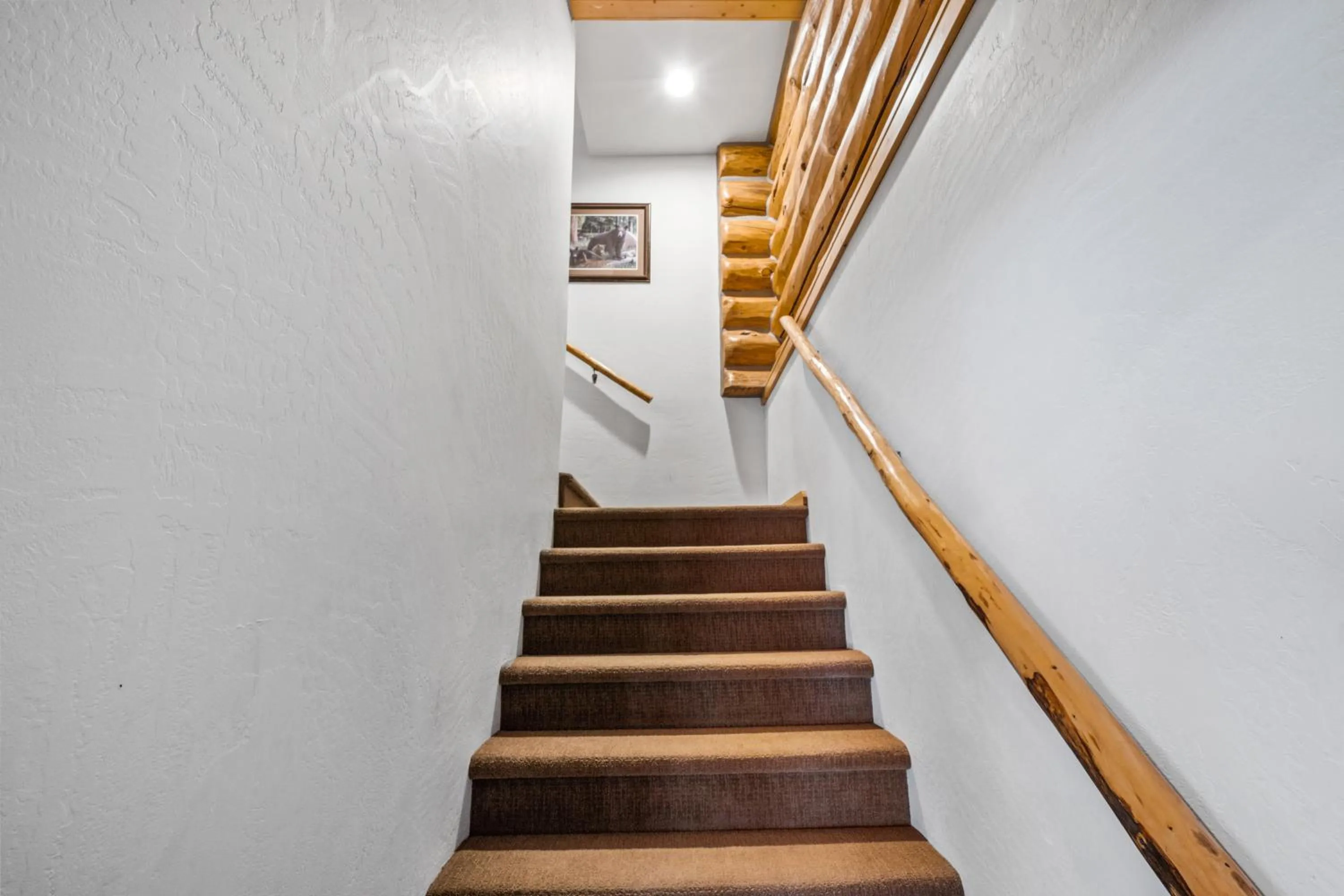 Living room in King's Cabin