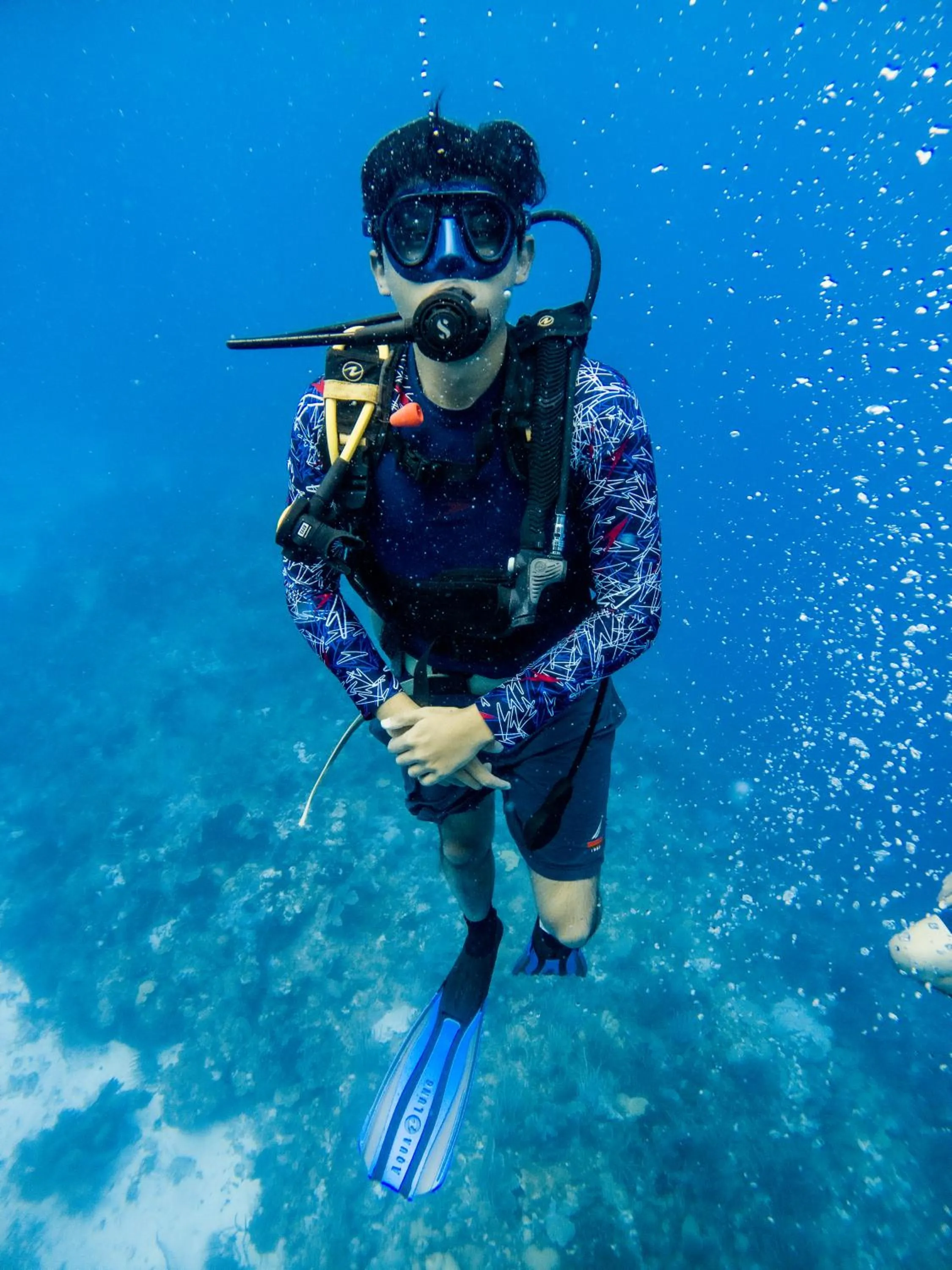 Natural landscape in La Playita Isla Fuerte