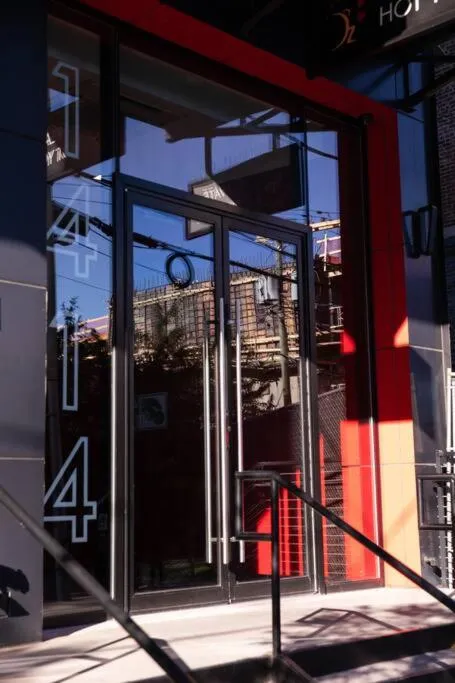 Facade/entrance in Dharma Home Suites Hoboken