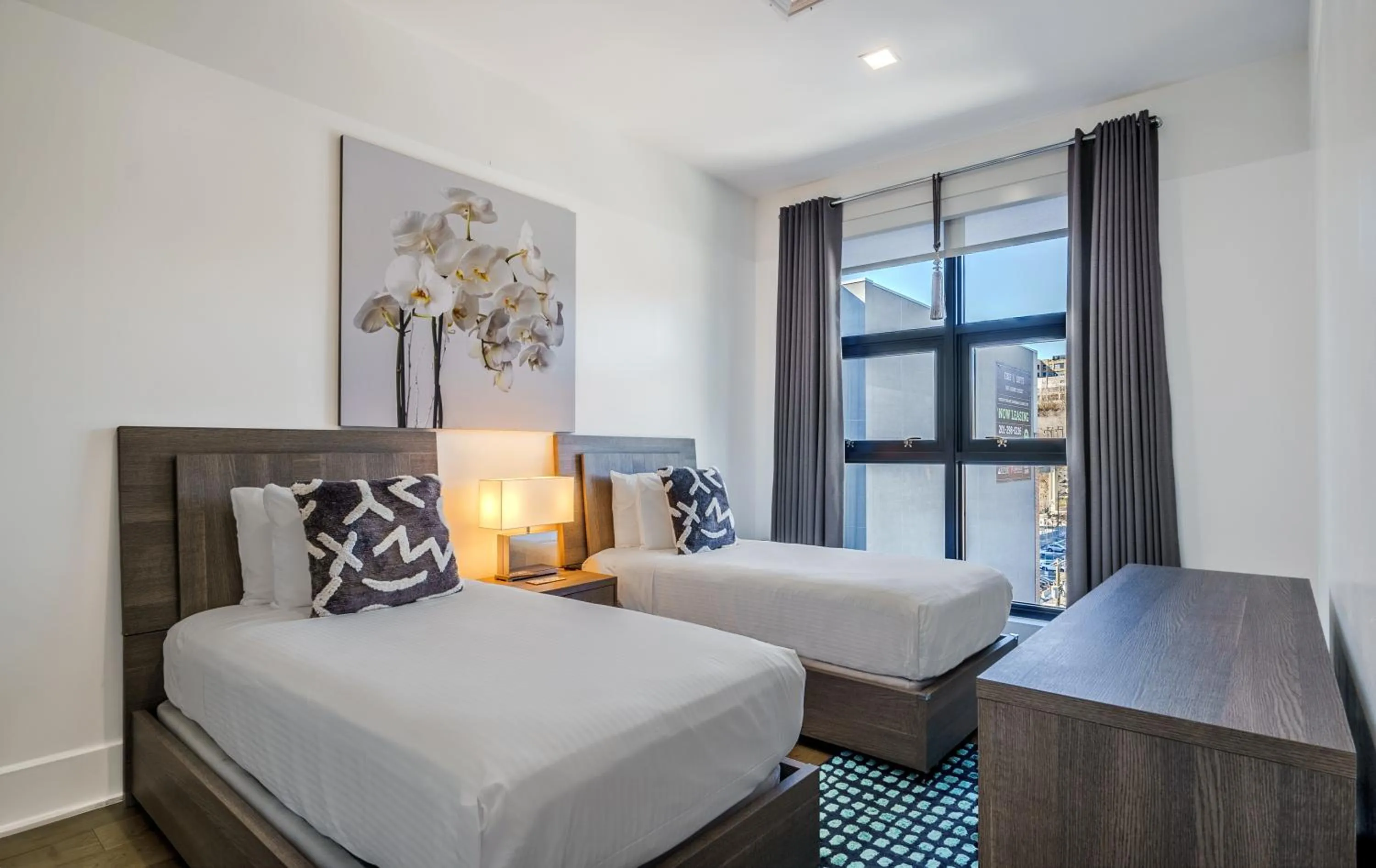 Bedroom, Bed in Dharma Home Suites Hoboken