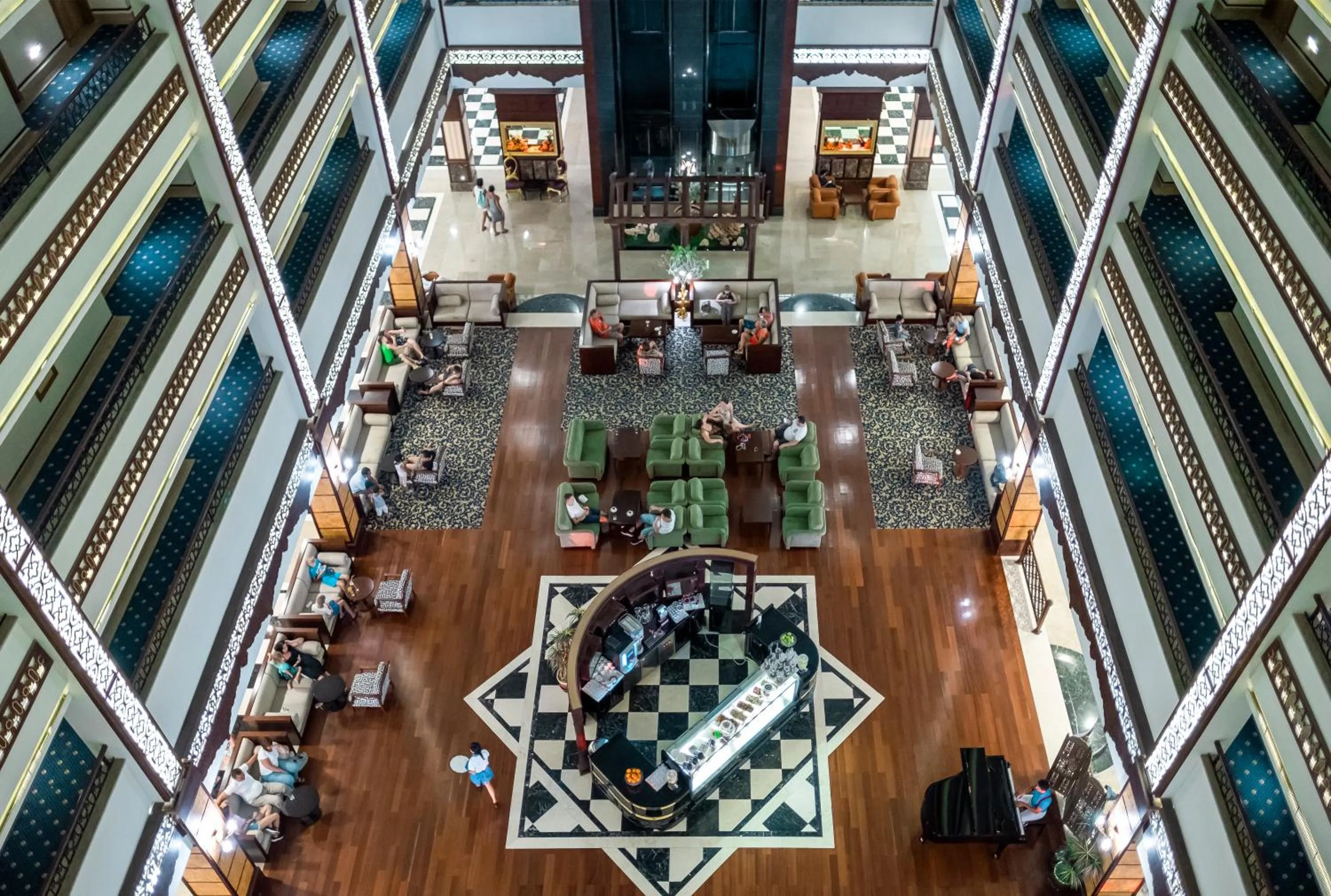 Communal lounge/ TV room in Utopia World