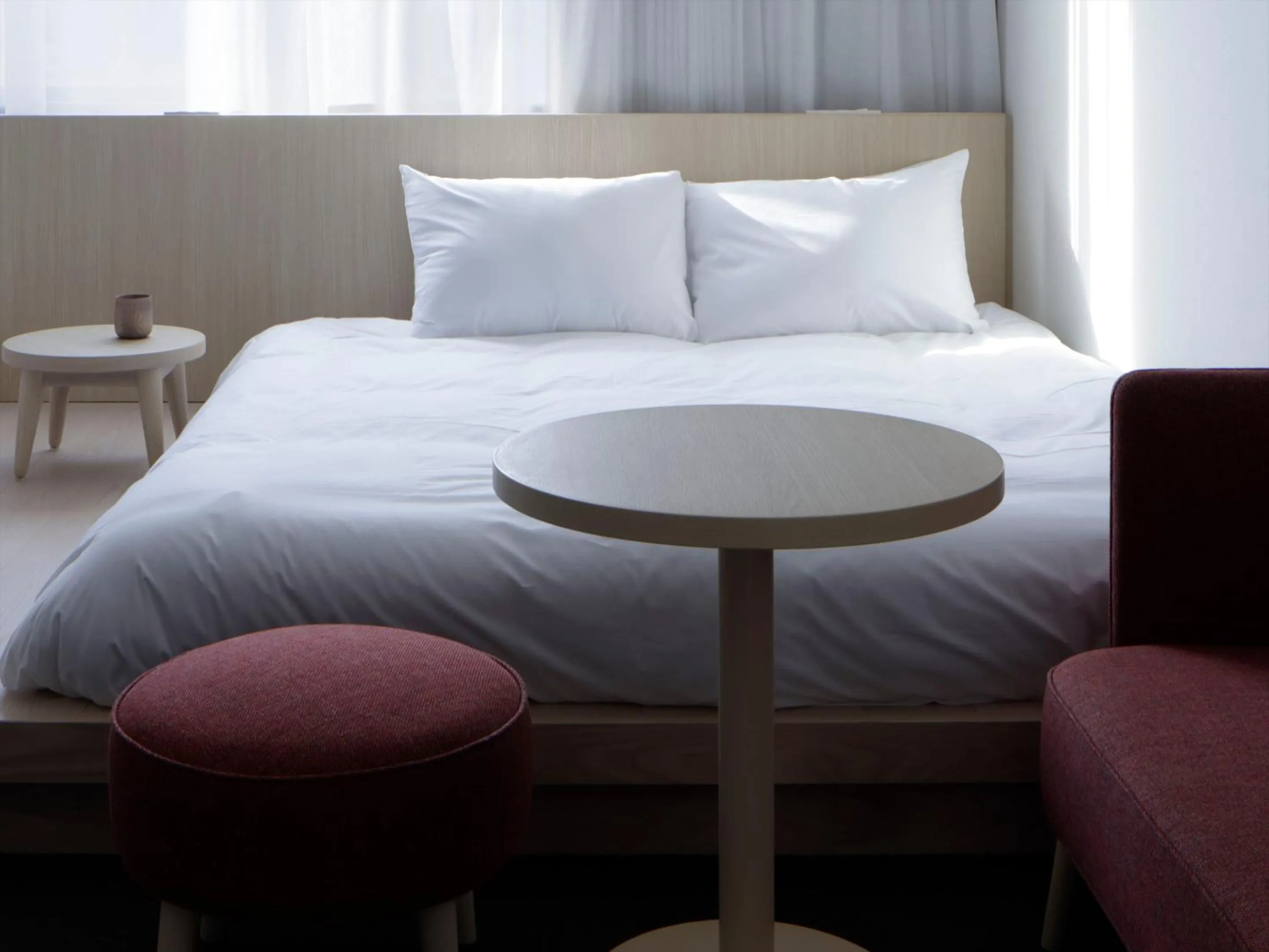 Bed in SOKI Kanazawa