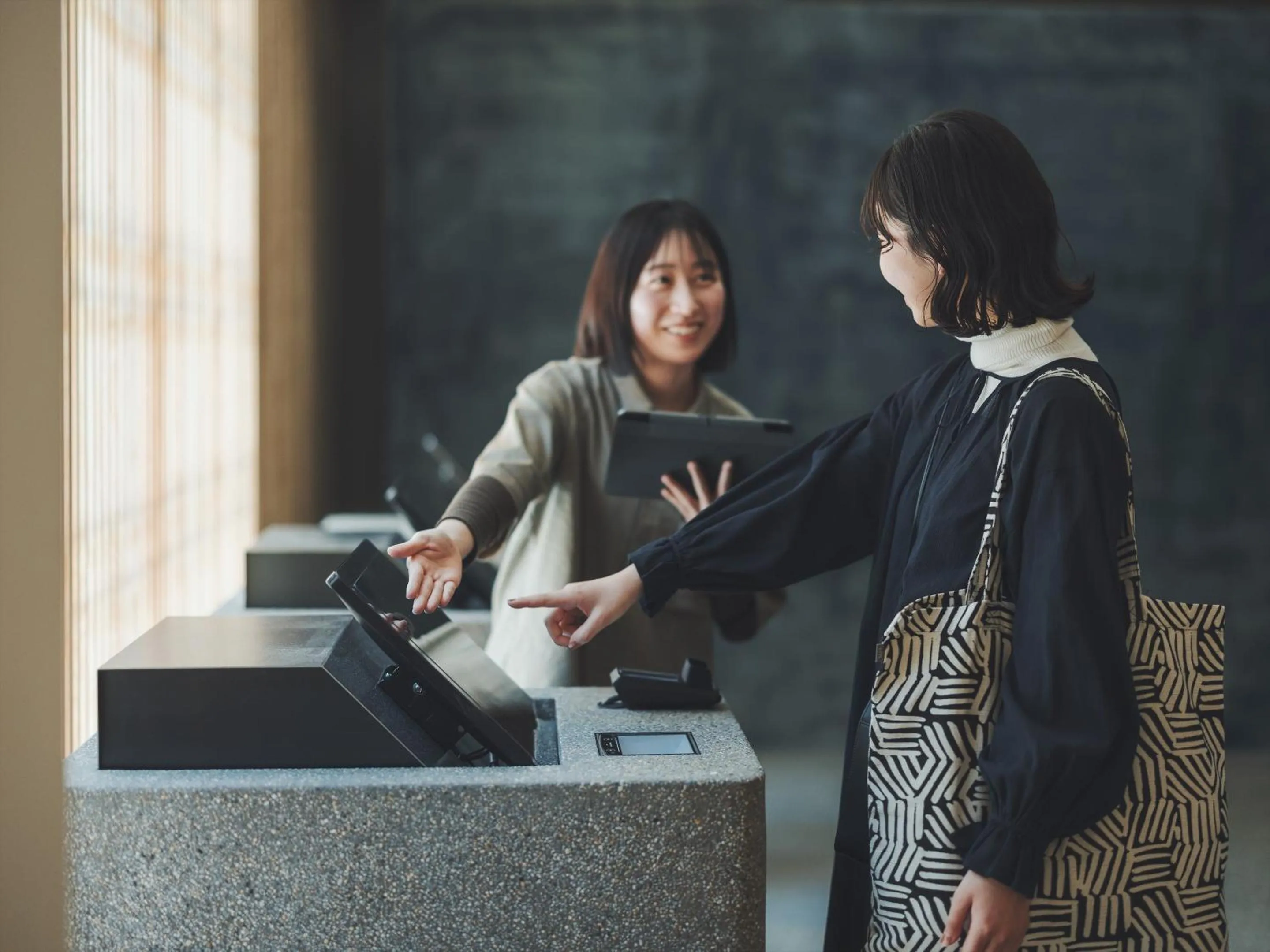 Lobby or reception in SOKI Kanazawa