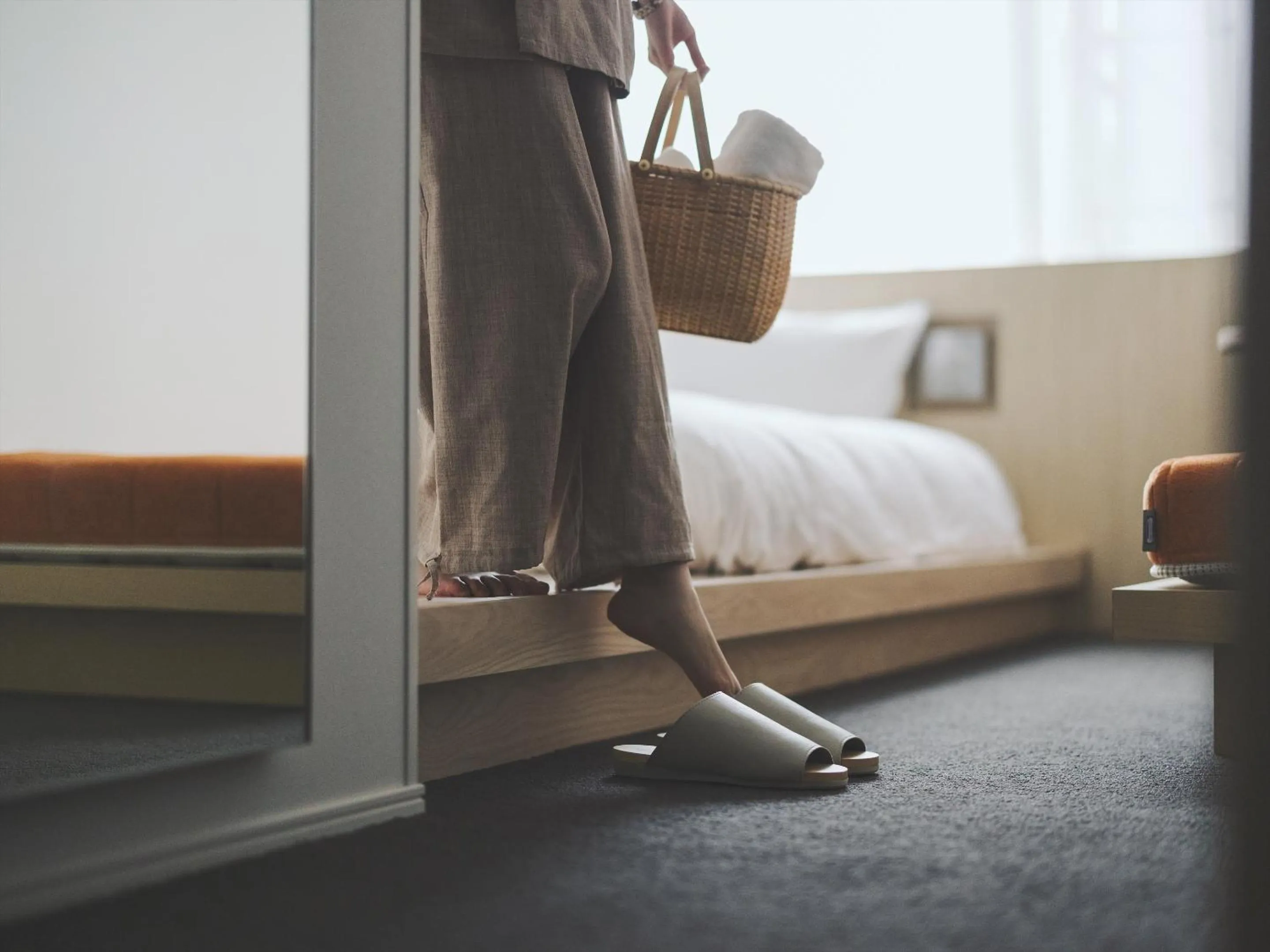 Bed in SOKI Kanazawa