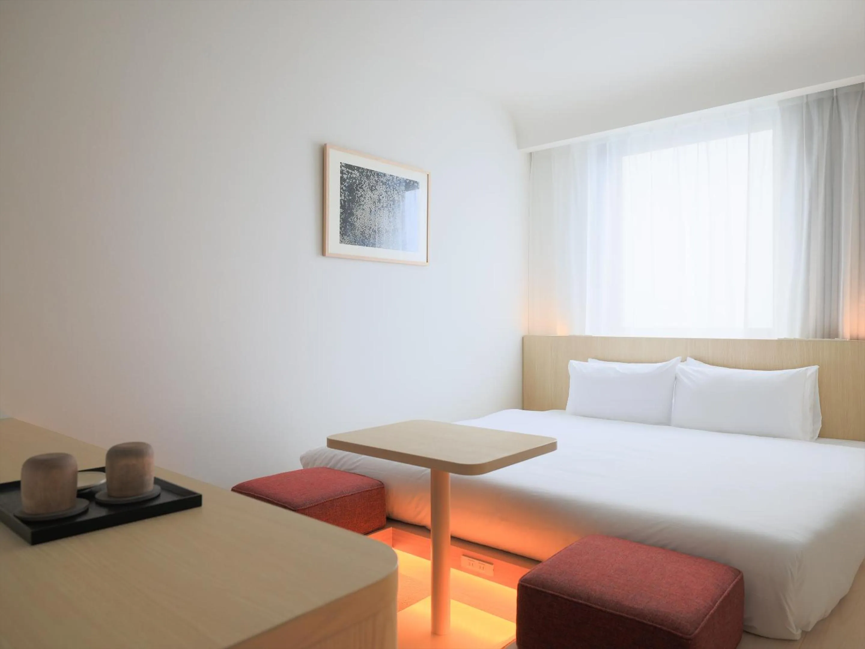 Bed in SOKI Kanazawa