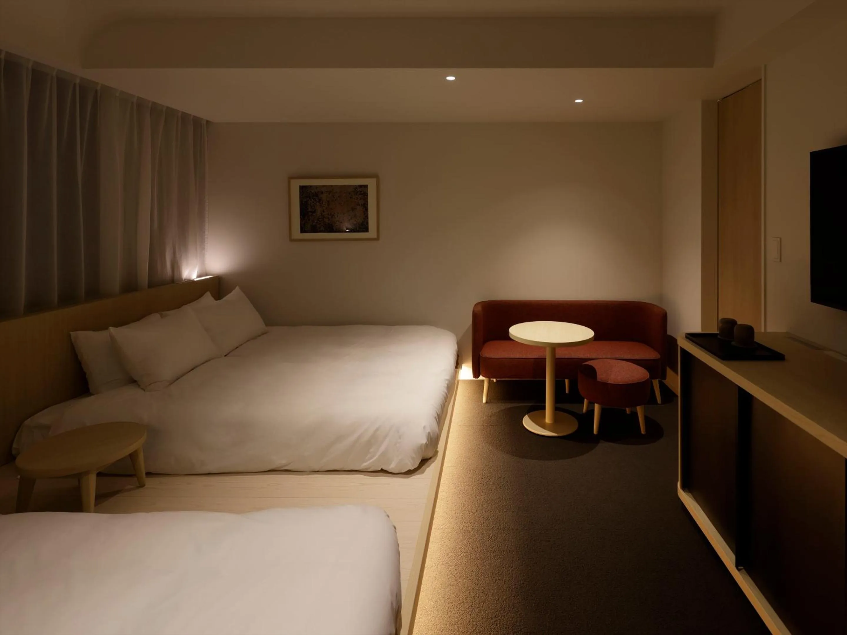 Bed in SOKI Kanazawa