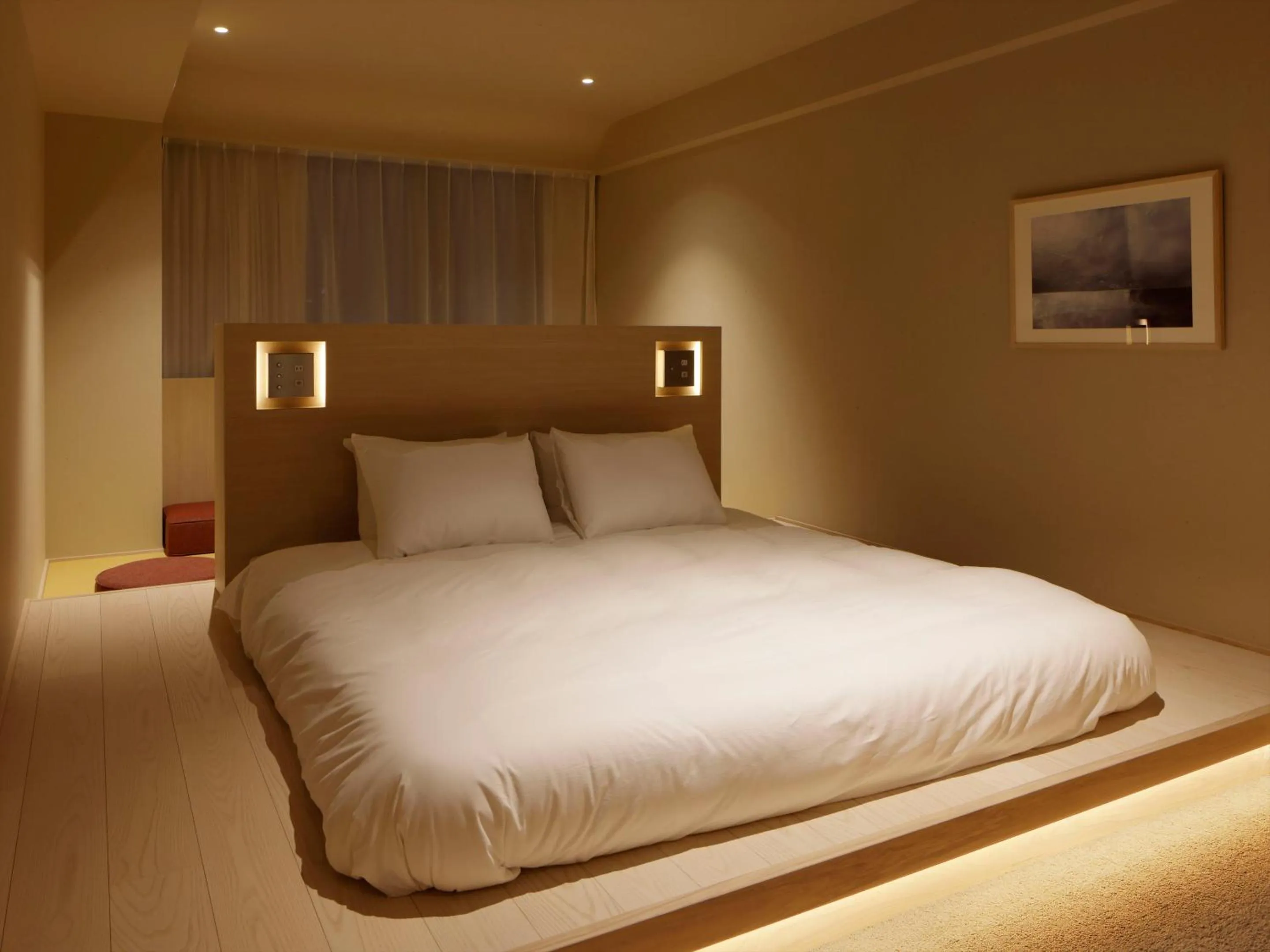 Bed in SOKI Kanazawa