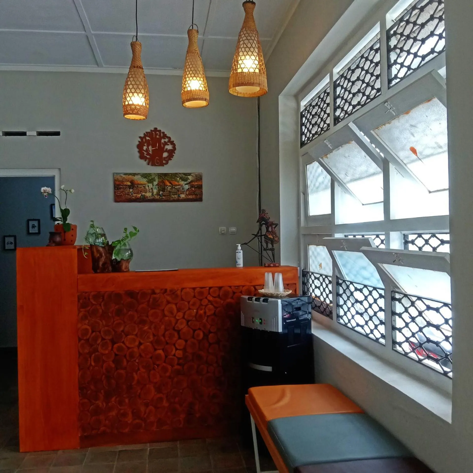 Lobby or reception in The Bloomy House