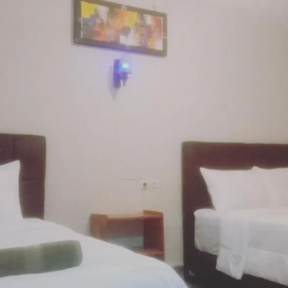 Bed in The Bloomy House