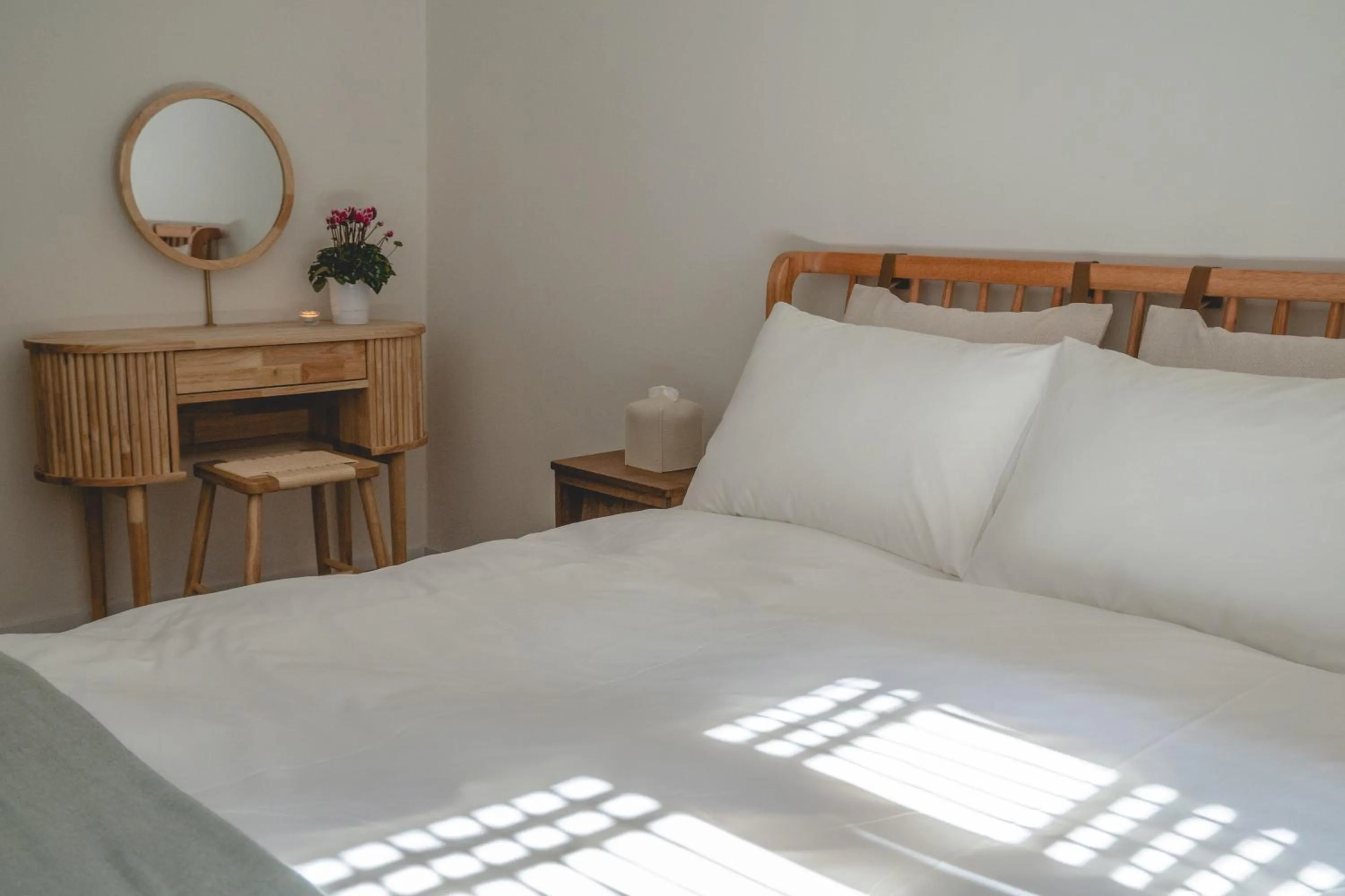 Bed in HotelArrive Jeonju Sihwayeonpung