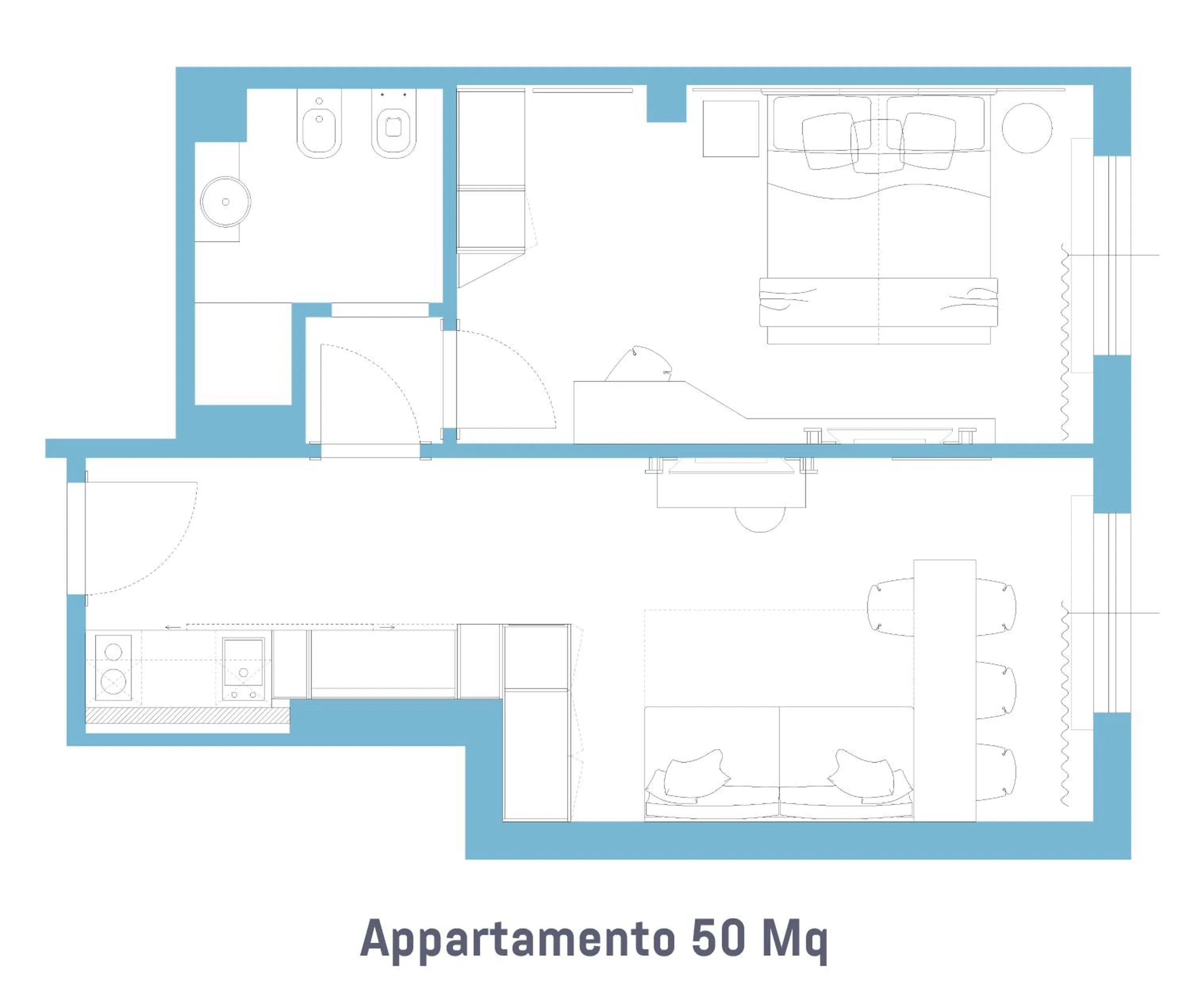 Photo of the whole room in Astoria Suite Hotel