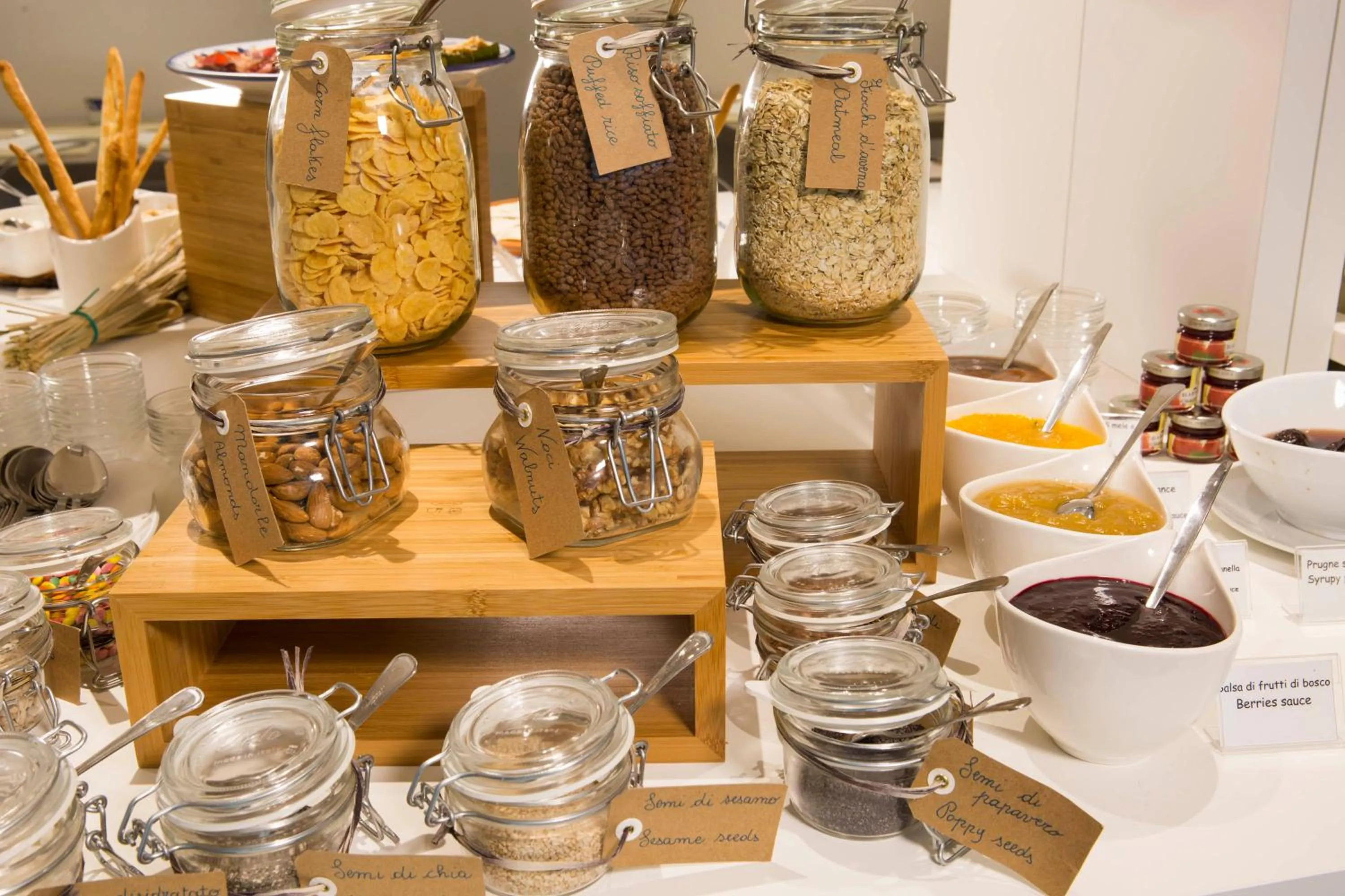 Continental breakfast in Astoria Suite Hotel