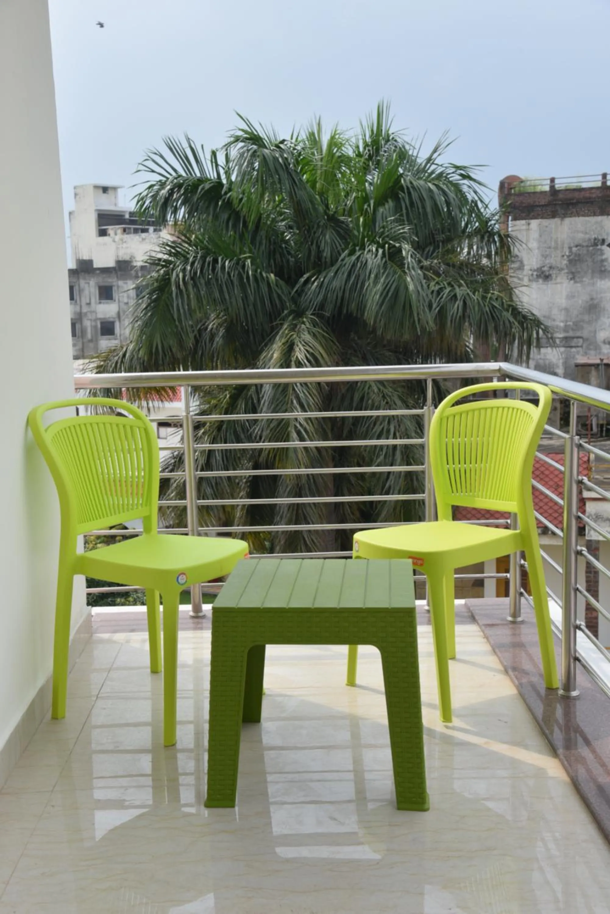 Balcony/Terrace in The Divine Oak Golden Leaf