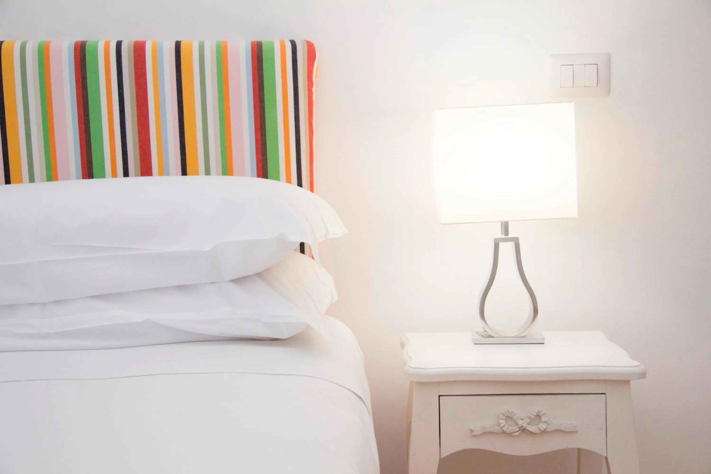 Decorative detail, Bed in Casa Sorrentina