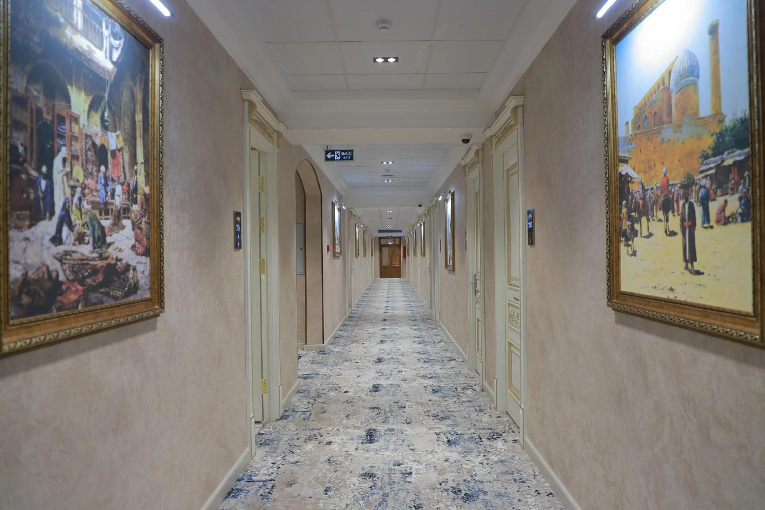 Area and facilities in Golden Samarkand Hotel