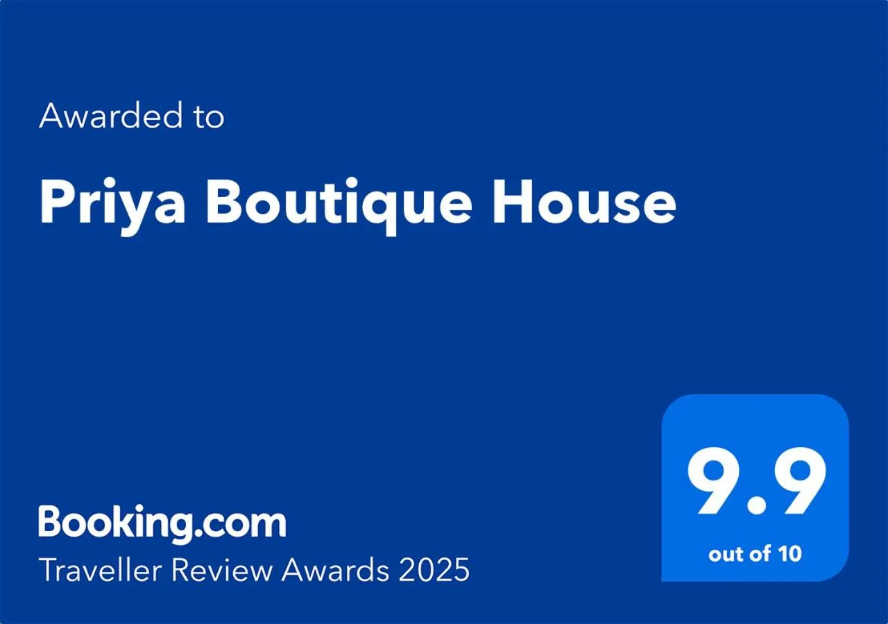 Certificate/Award in Priya Boutique House