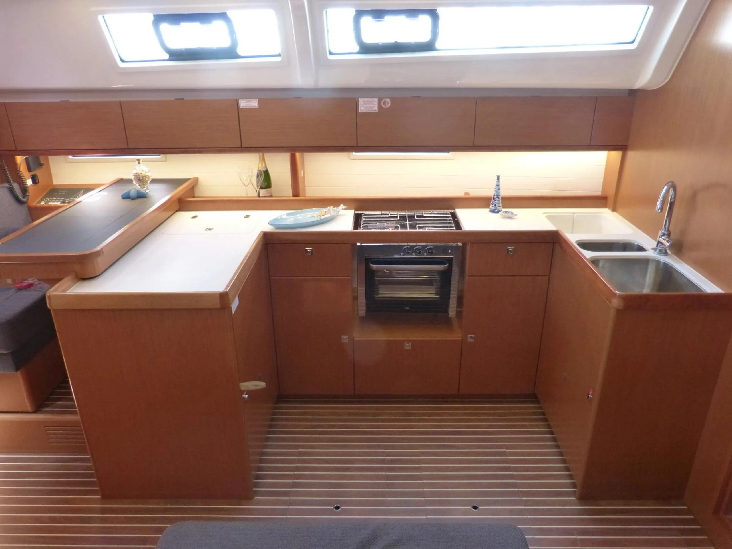 Kitchen or kitchenette in Sail bed and breakfast Procida