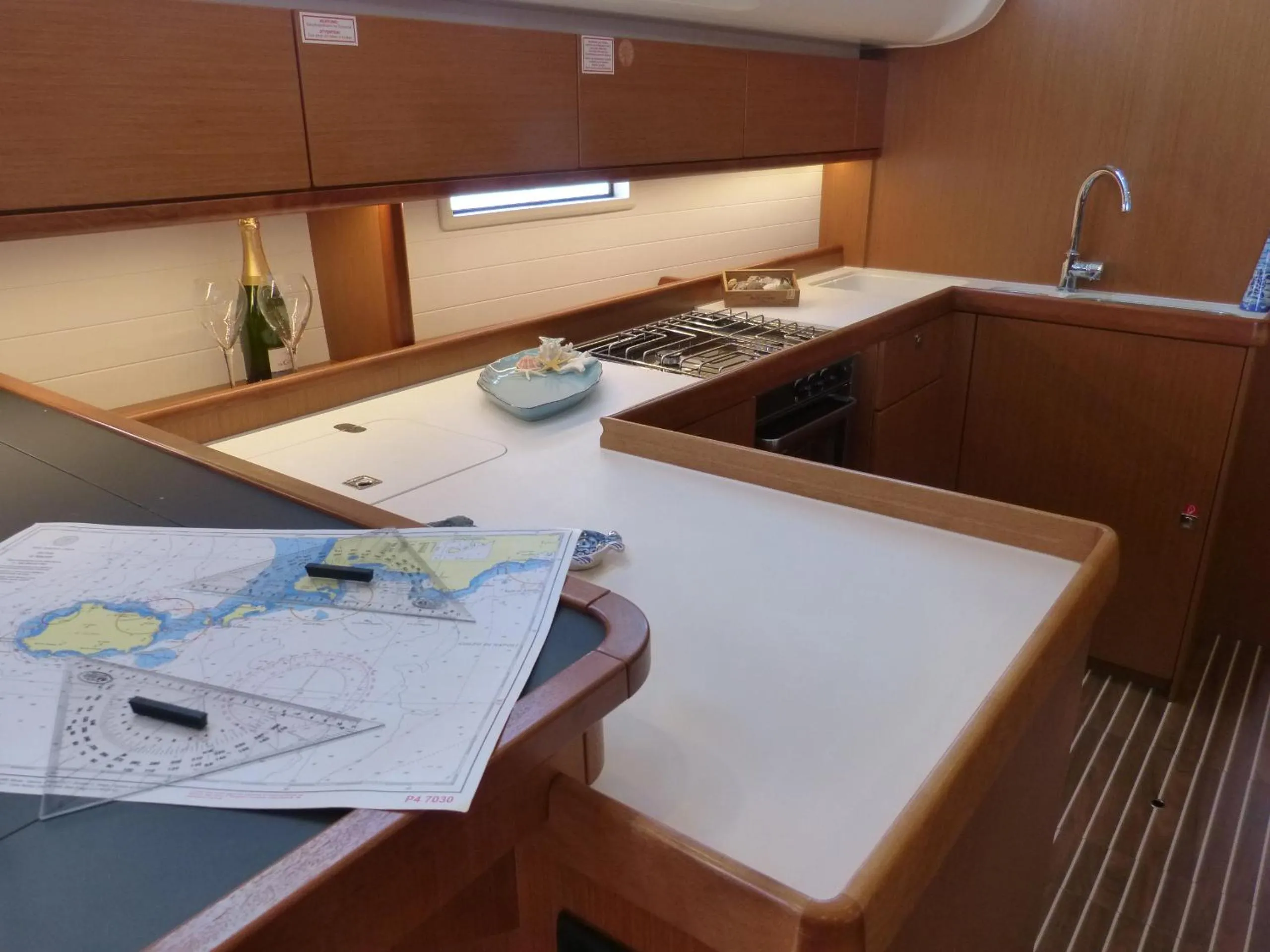 Kitchen or kitchenette in Sail bed and breakfast Procida