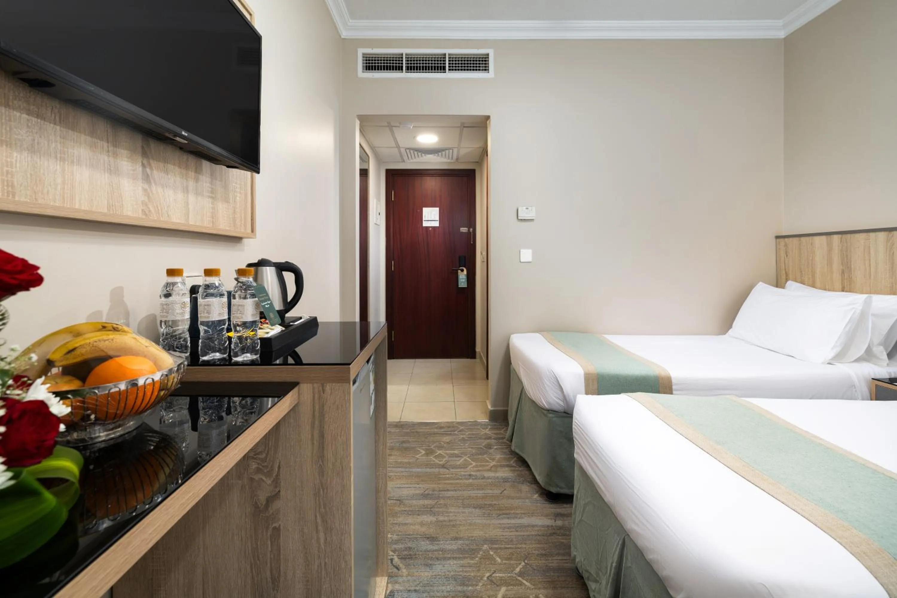 Bed in Emaar Taiba Hotel