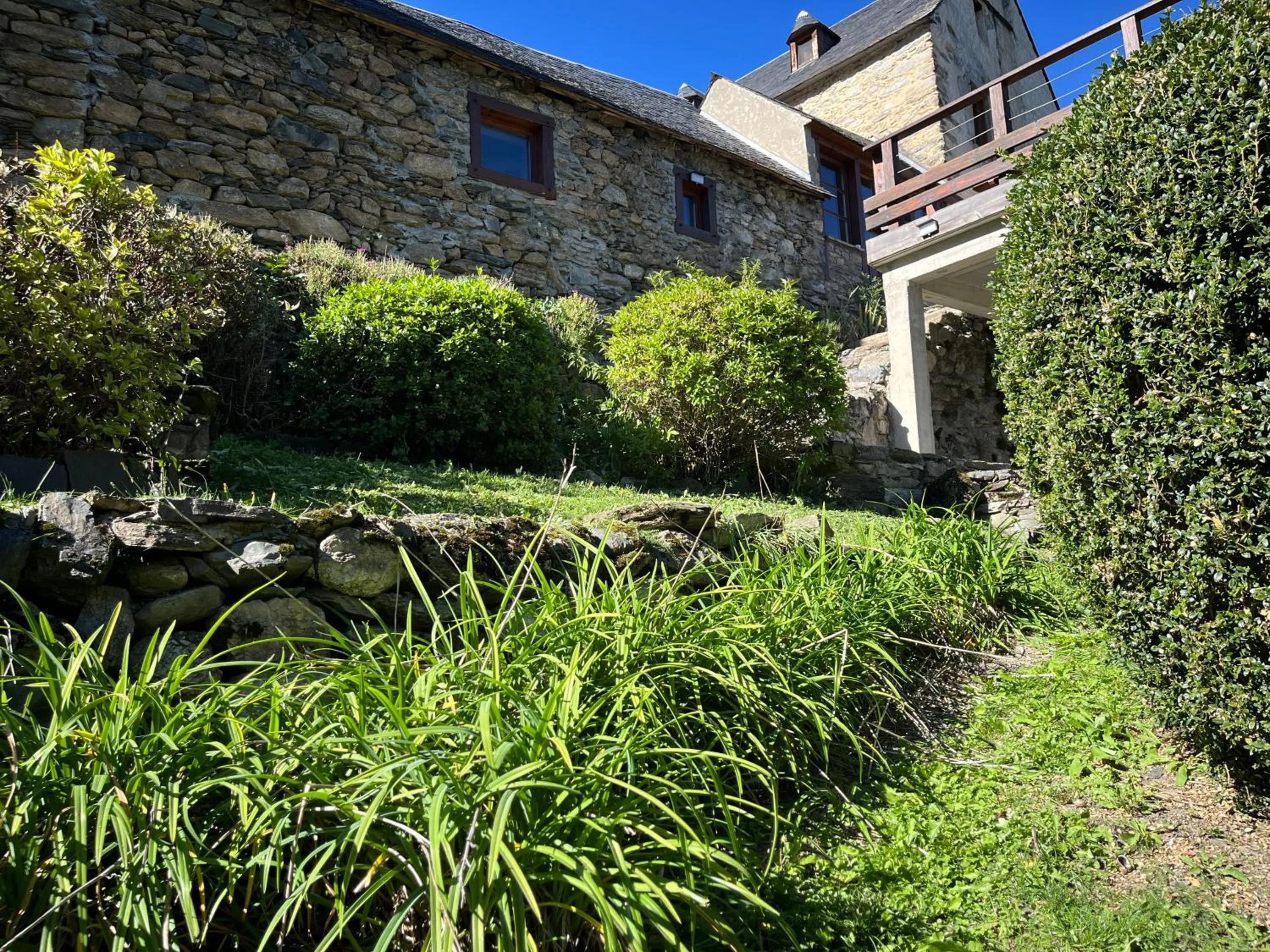 Garden in Ferme de Soulan, gîtes de charme