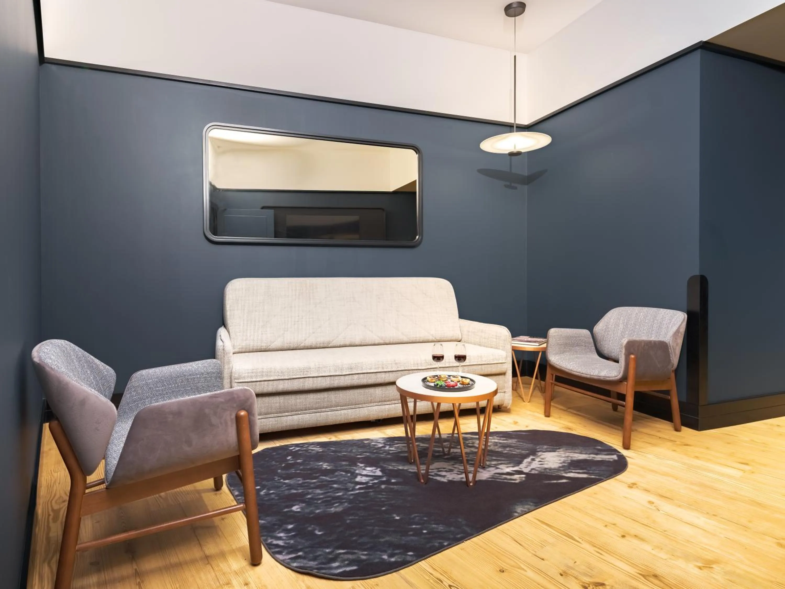 Living room in Axis Porto Club Aliados