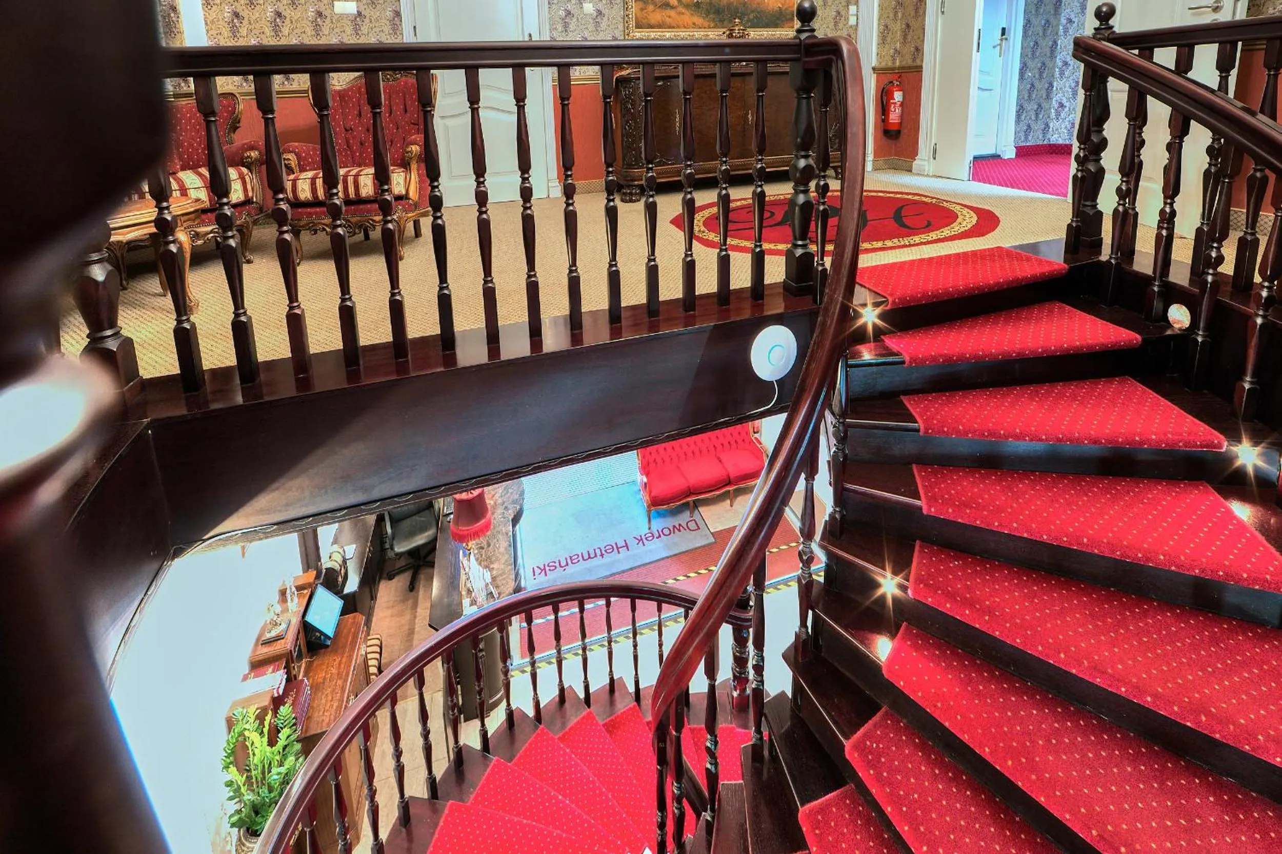 Floor plan in Dworek Hetmanski