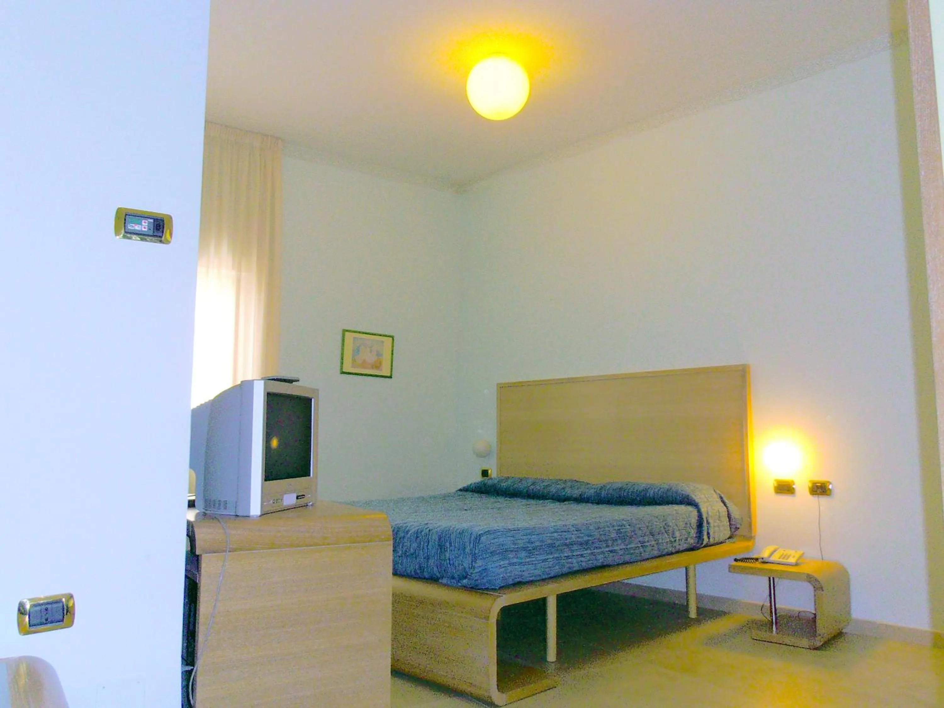 Bed in Hotel Villa Carolina