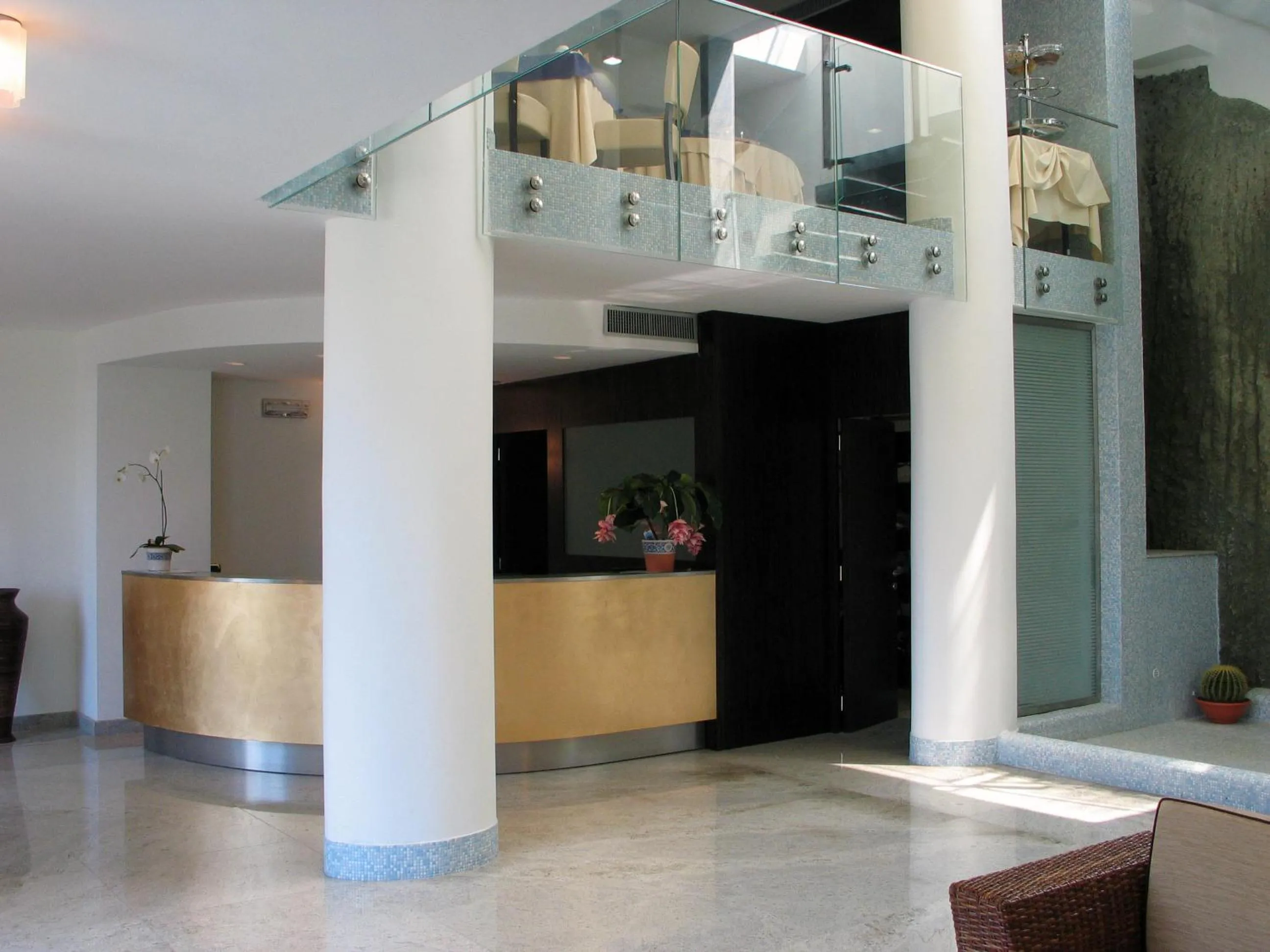 Lobby or reception in Hotel Villa Carolina